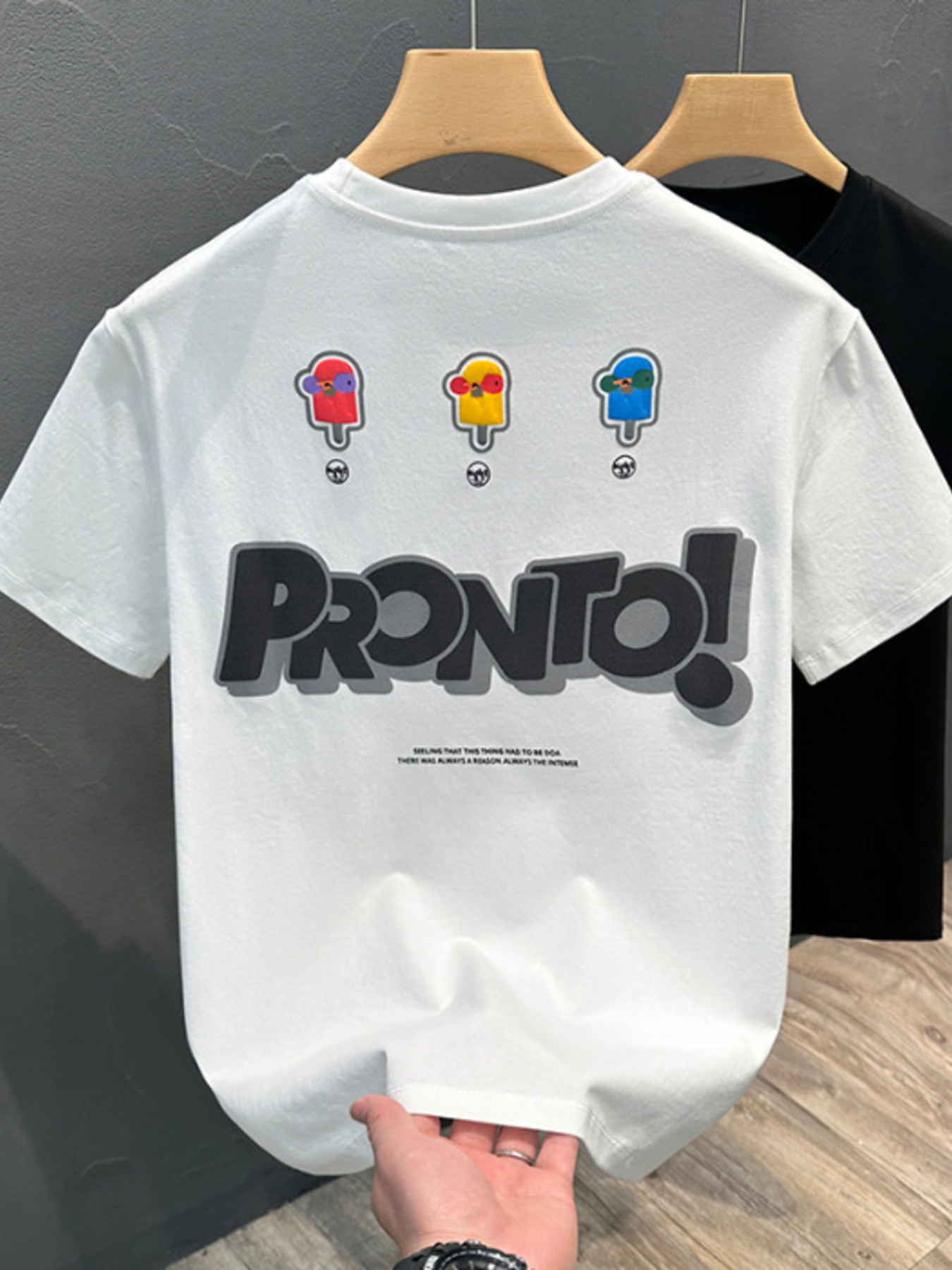 Men's Full Size Round Neck Graphic T-Shirt Plus Size