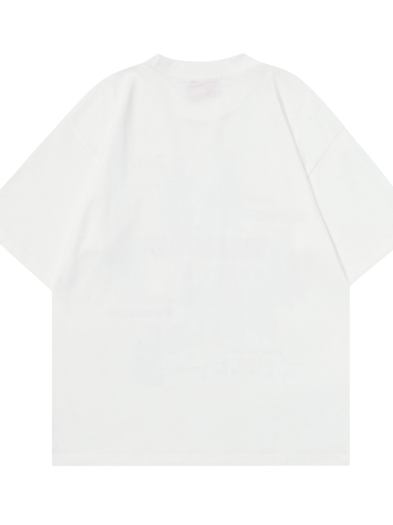 Men's Urban Street Photography Round Neck T-Shirt