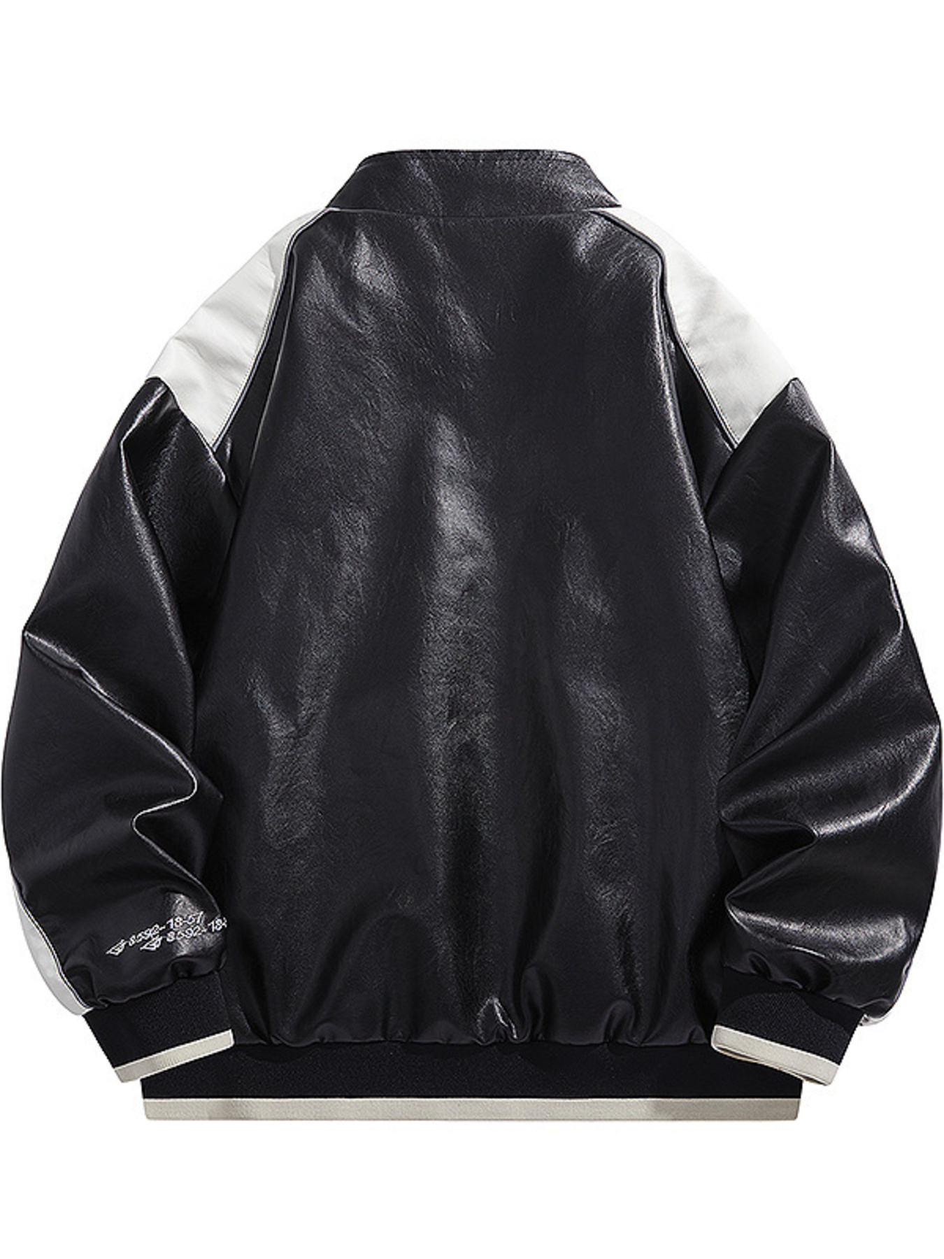 Men's Plus Size Zip Up Long Sleeve Jacket