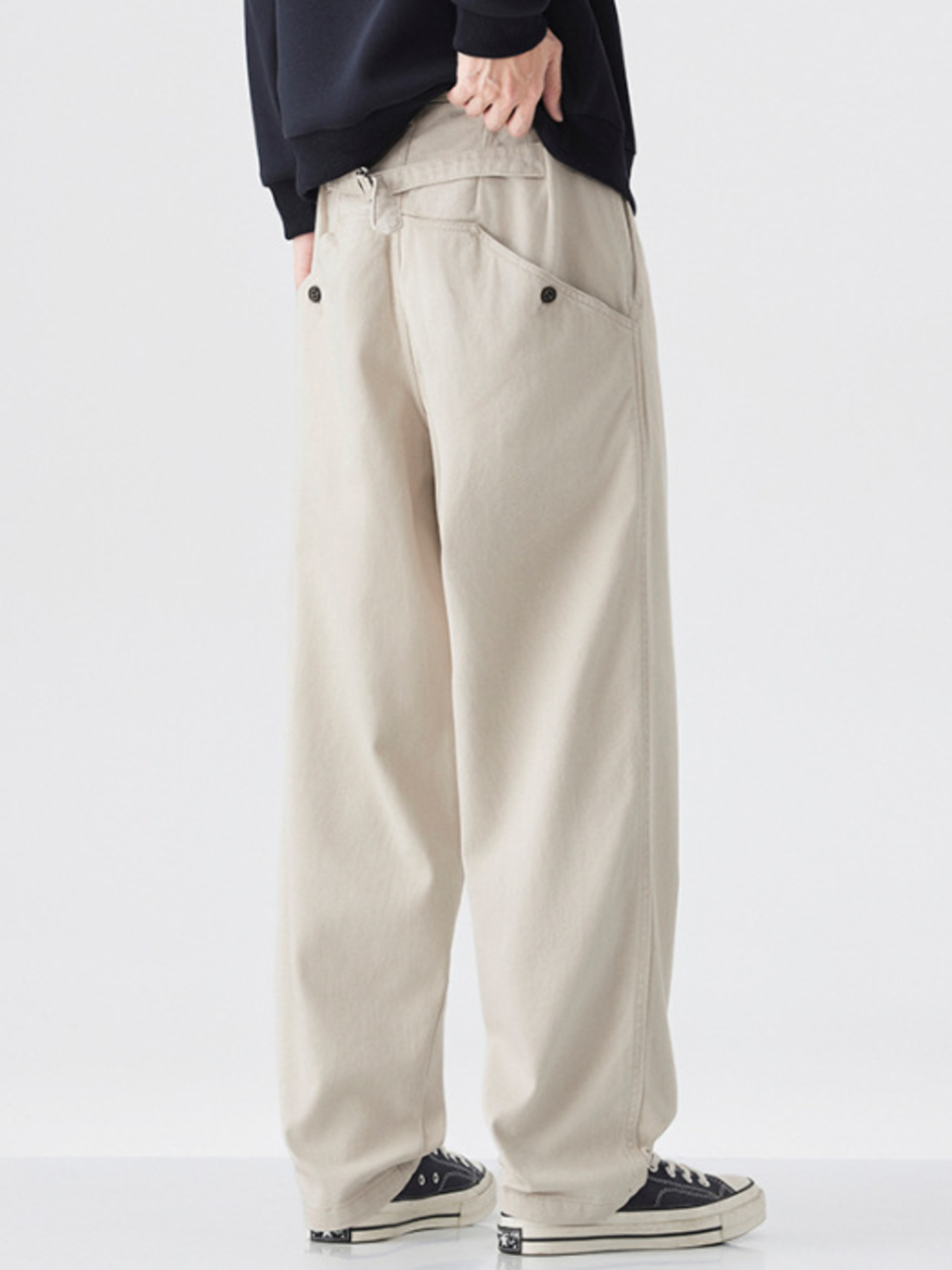 Men's Wide-Leg Casual Pants