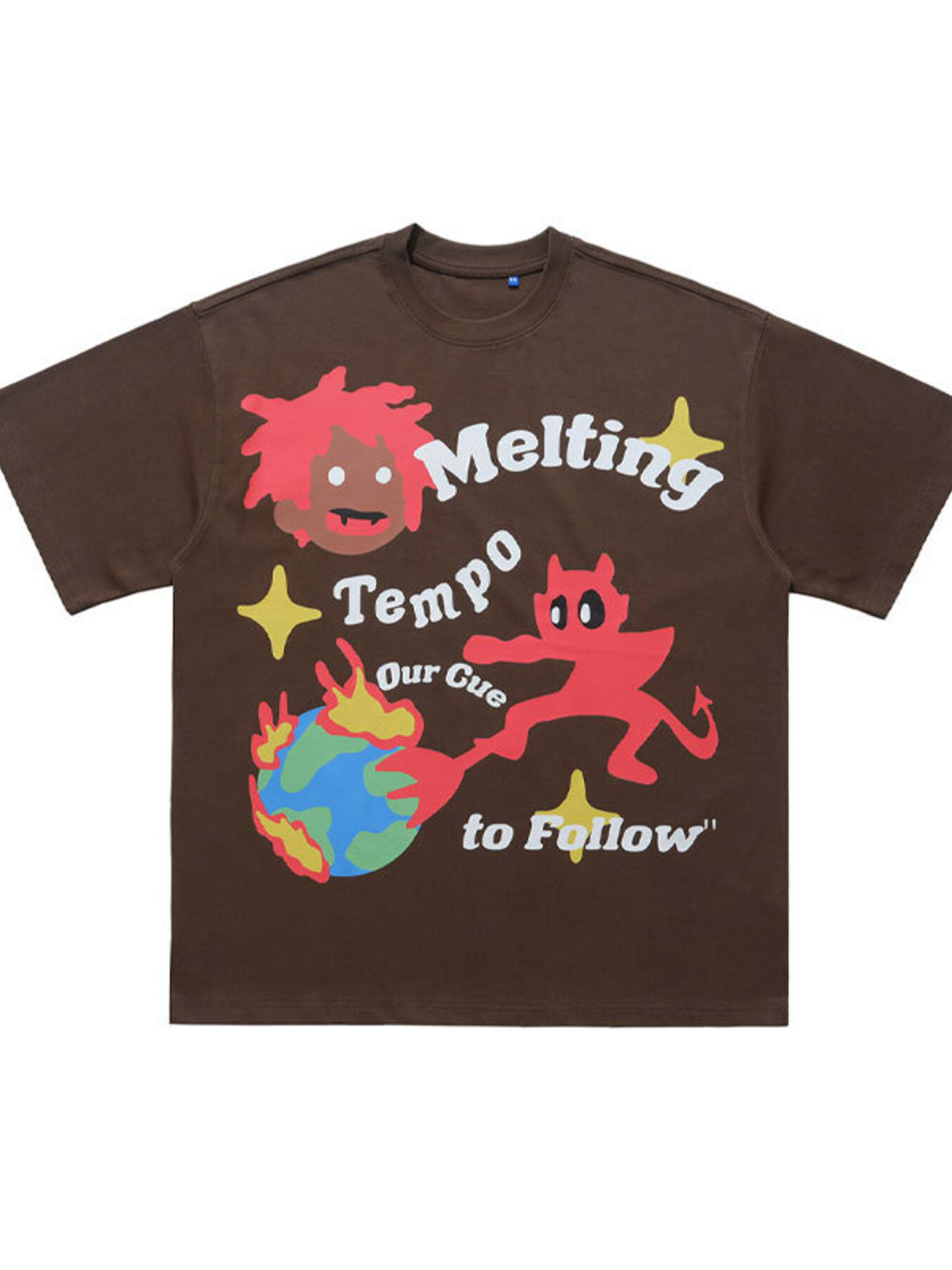 Men's Graphic Round Neck Oversized T-Shirt