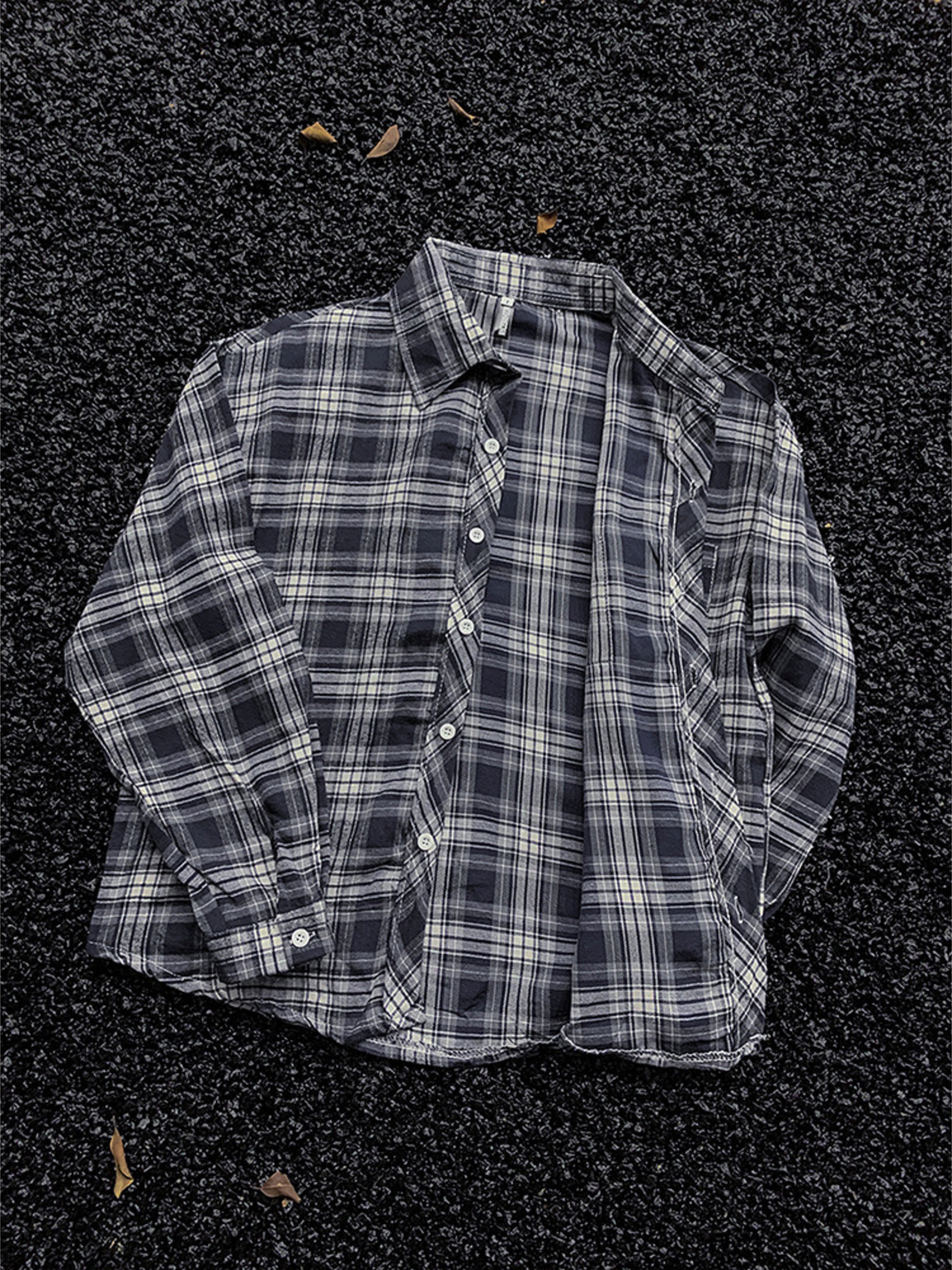 Men's Plus Size Plaid Button Up Shirt