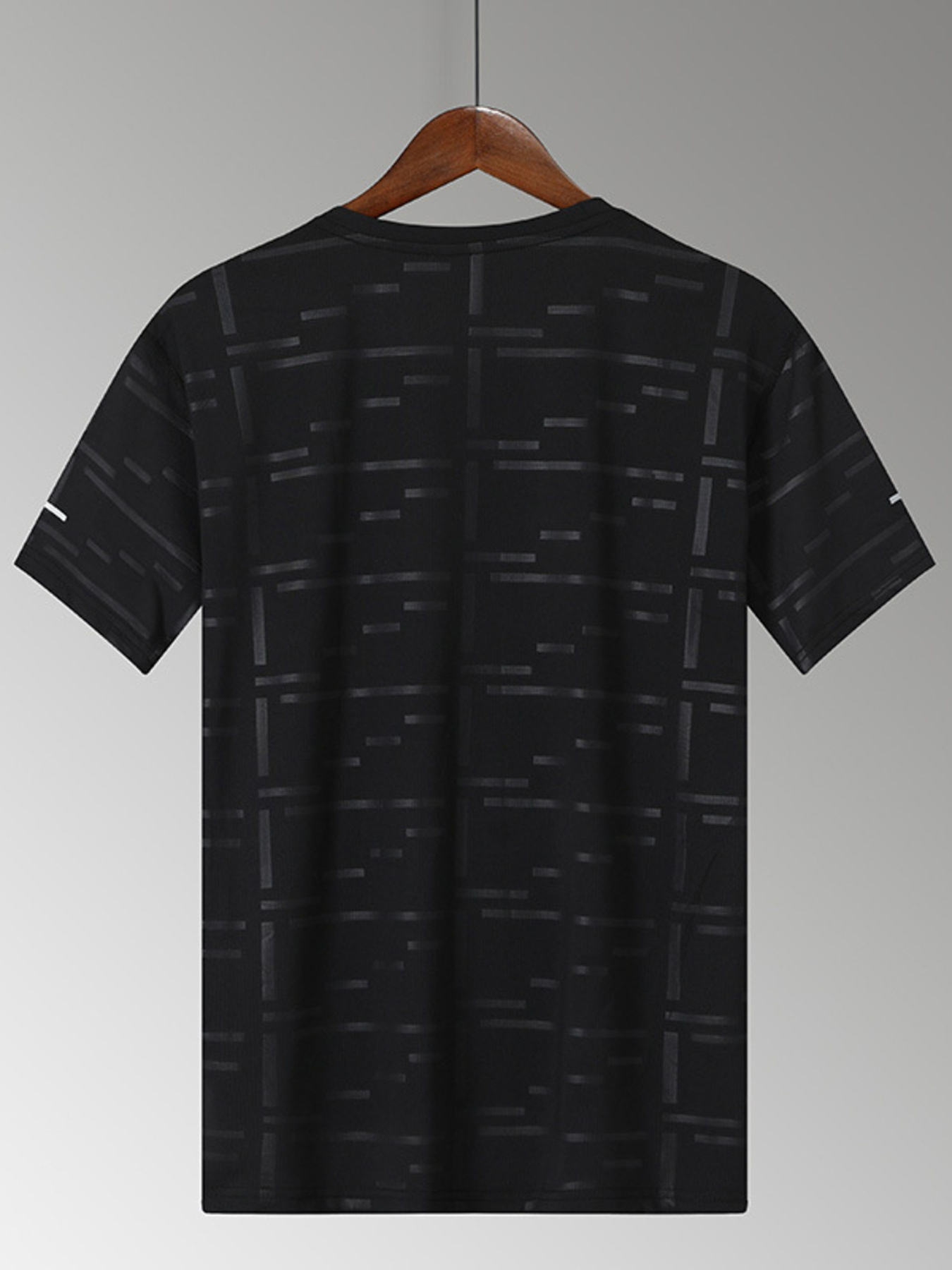 Men's Plus Size Round Neck Short Sleeve T-Shirt