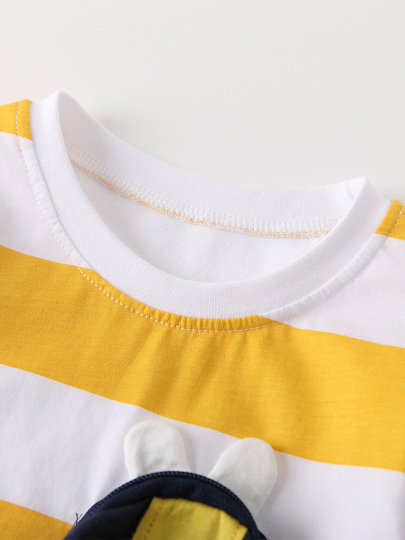 Children's Striped Top and Pants Set