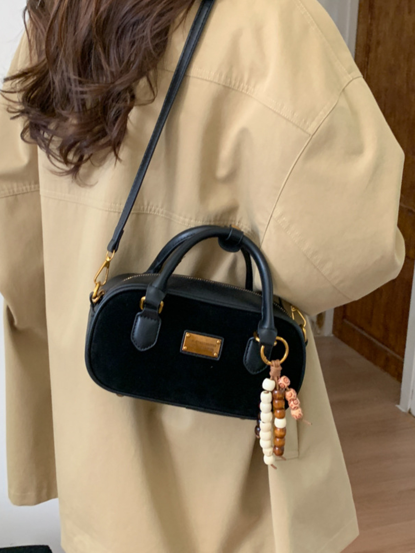Top Handle Crossbody Bag