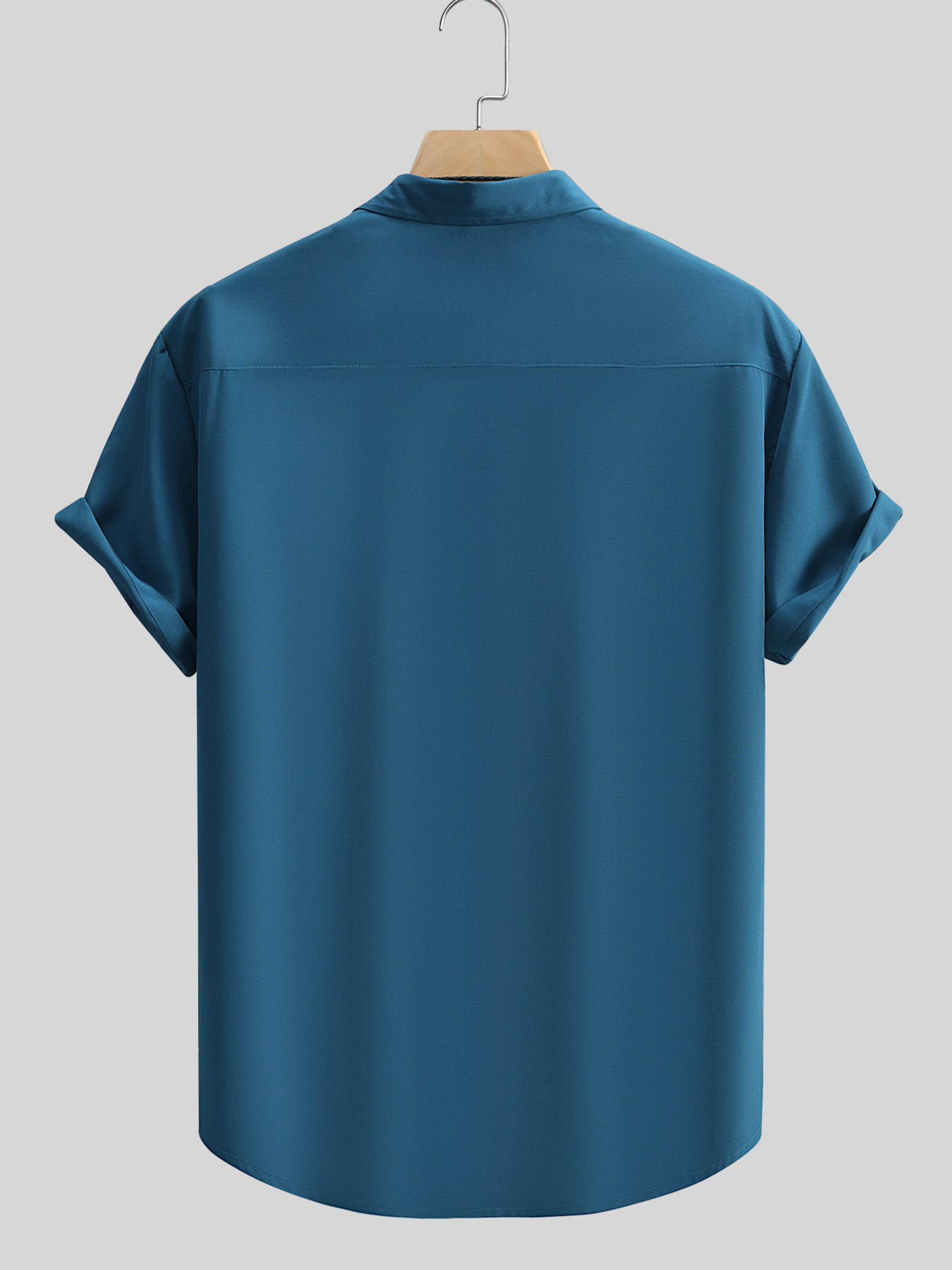 Men's Button Up Short Sleeve Shirt