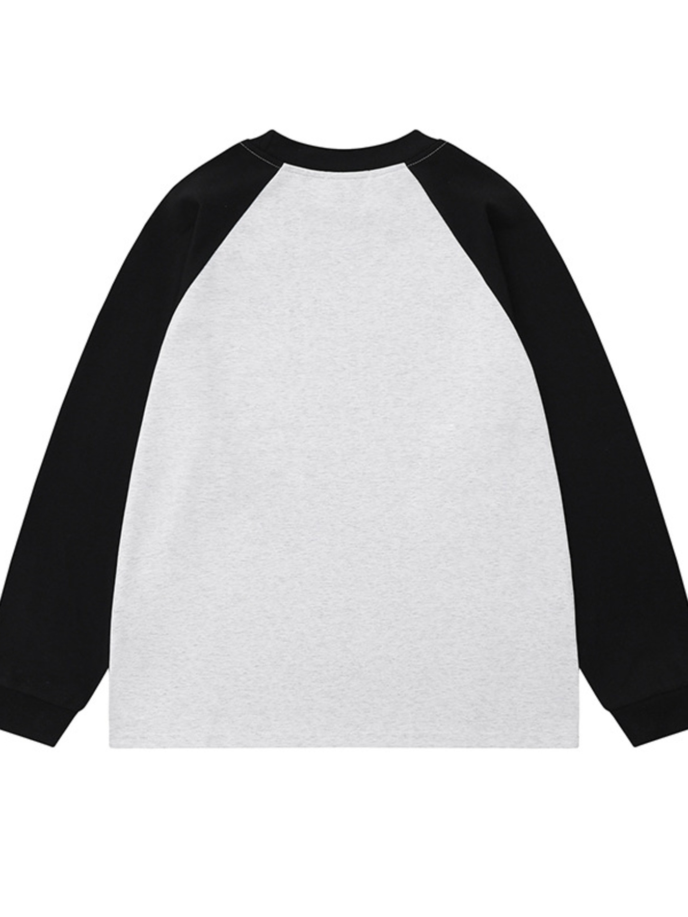 Men's Contrast Raglan Sleeve Sweatshirt