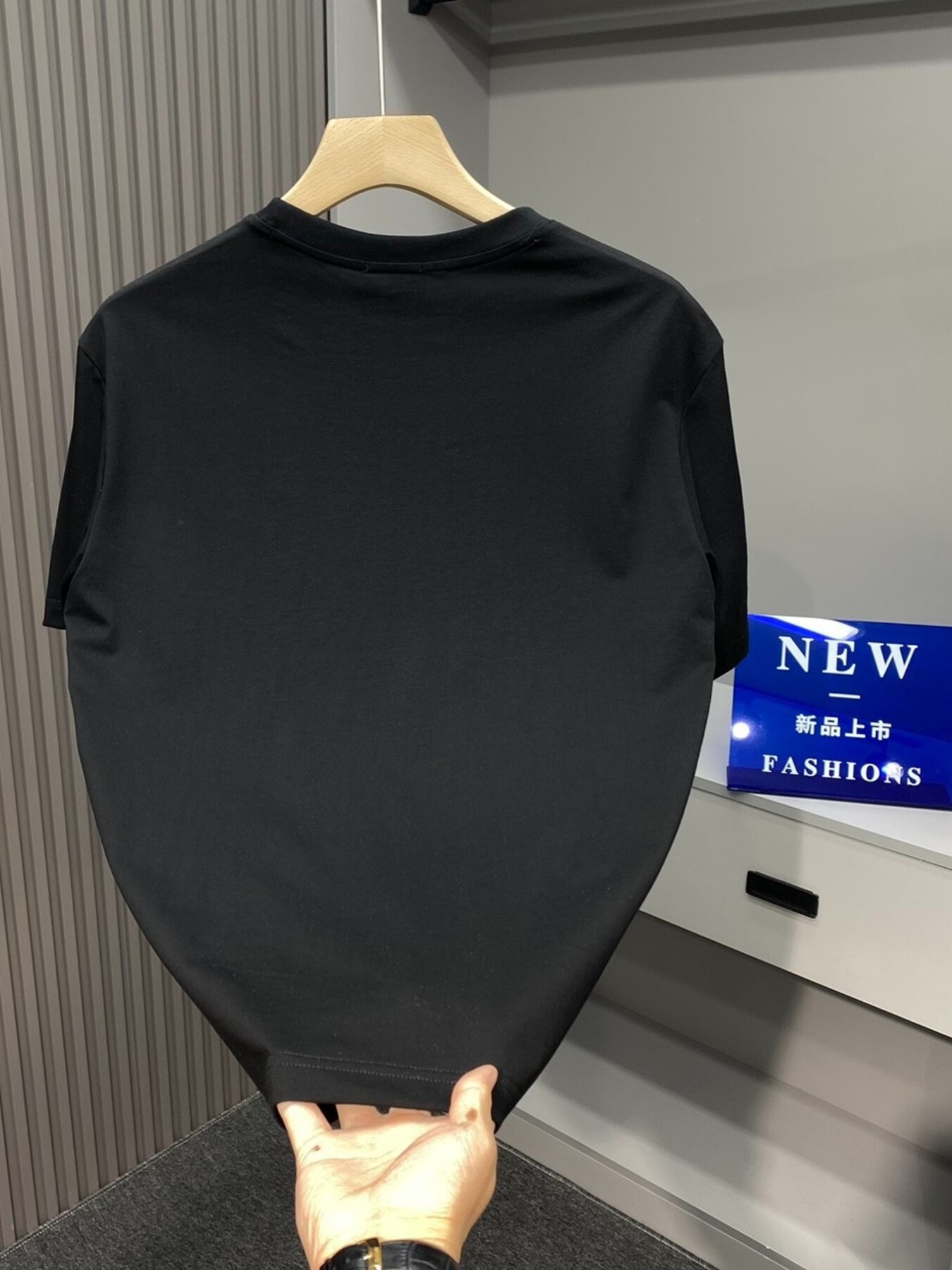 Men's Plus Size Letter Graphic Round Neck Short Sleeve T-Shirt