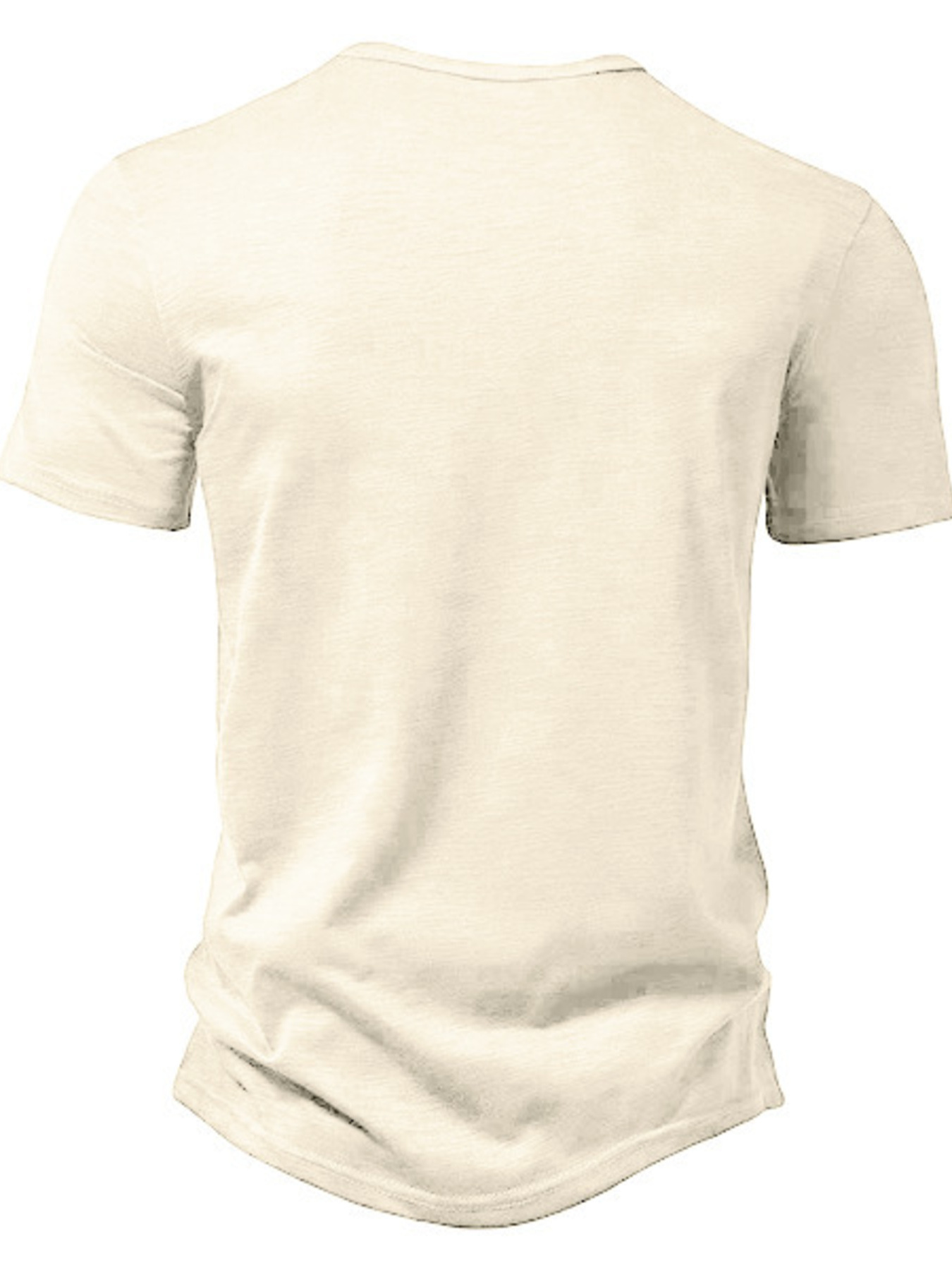 Men's Full Size Button Detail Short Sleeve Active T-Shirt Plus Size