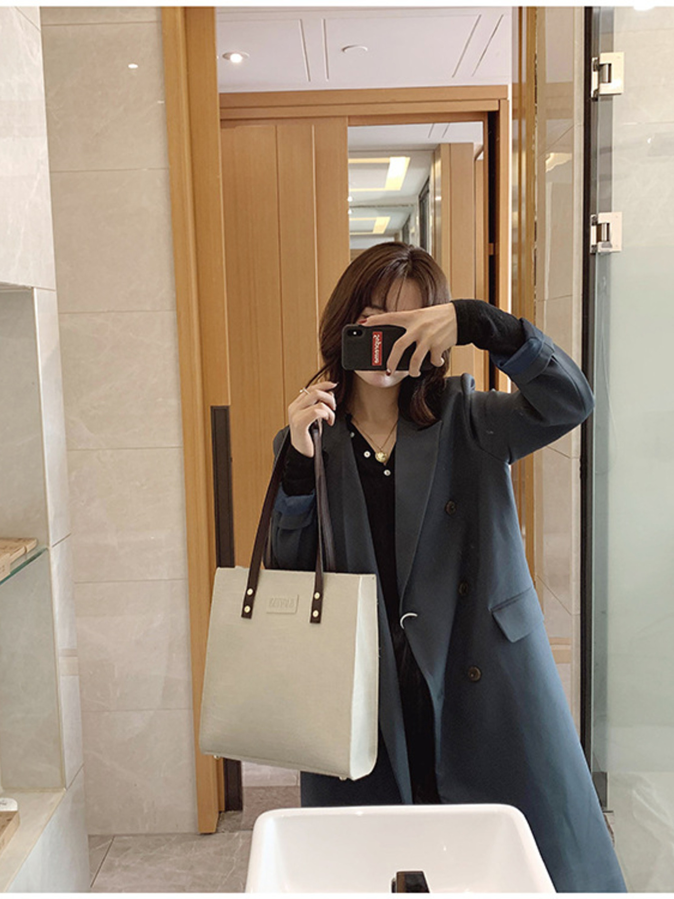 Leather Tote Shoulder Bag Premium Quality Dropshipping Bags No