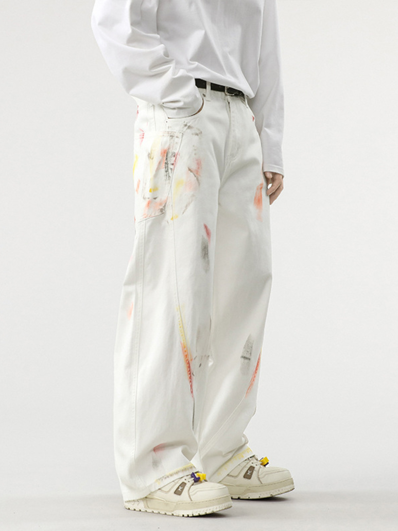 Men's Wide Leg Jeans