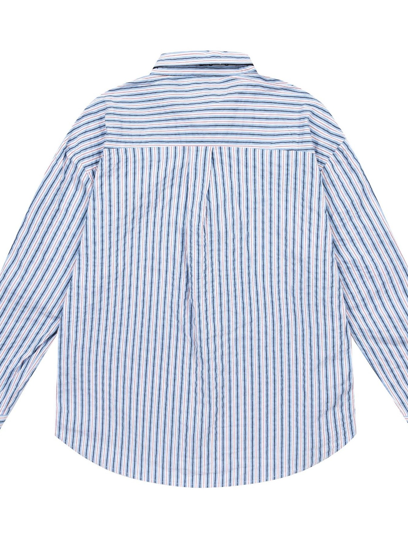 Men's Button Down Striped Long Sleeve Shirt
