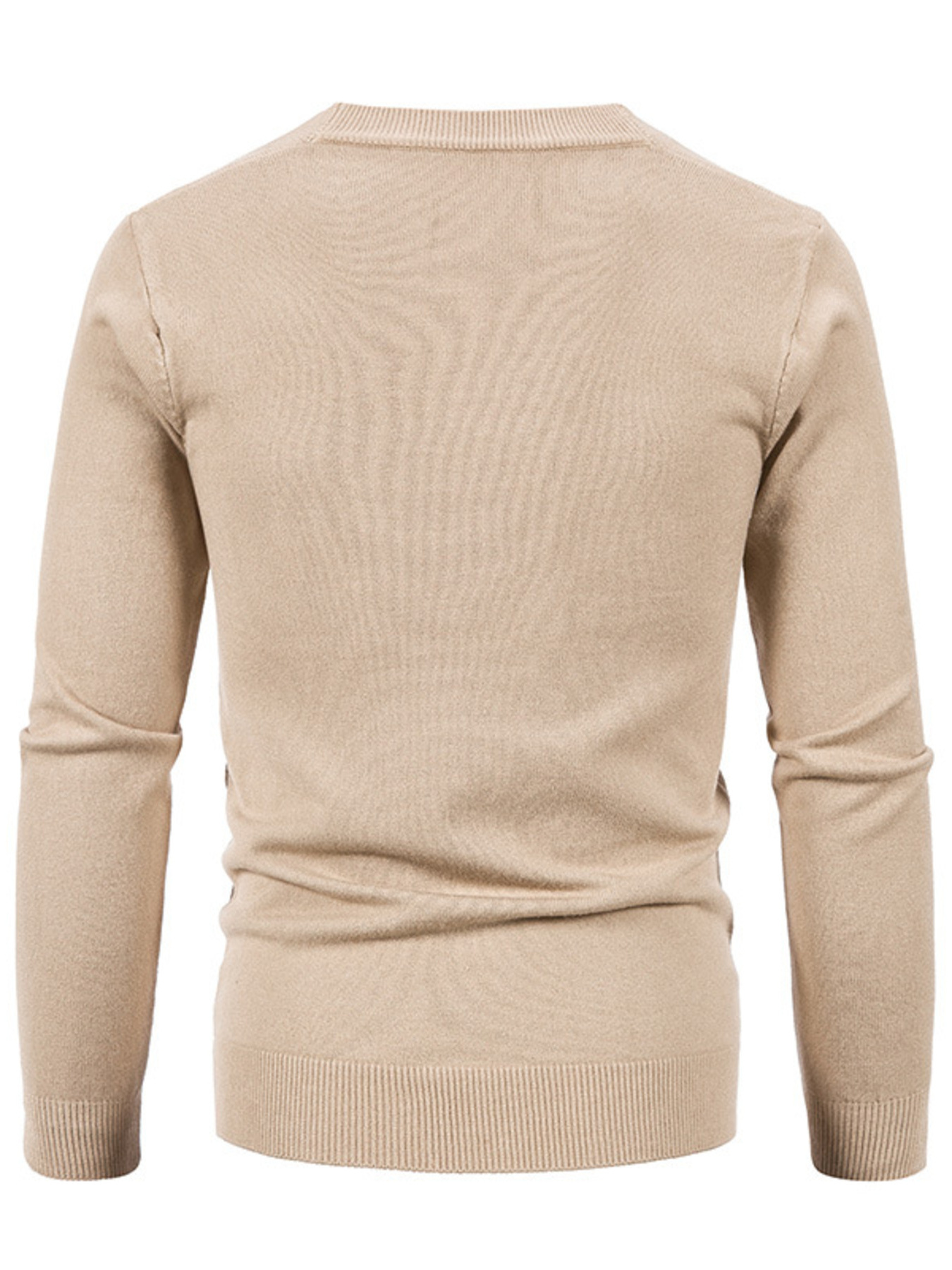 Men's Plus Size Button Up Long Sleeve Cardigan