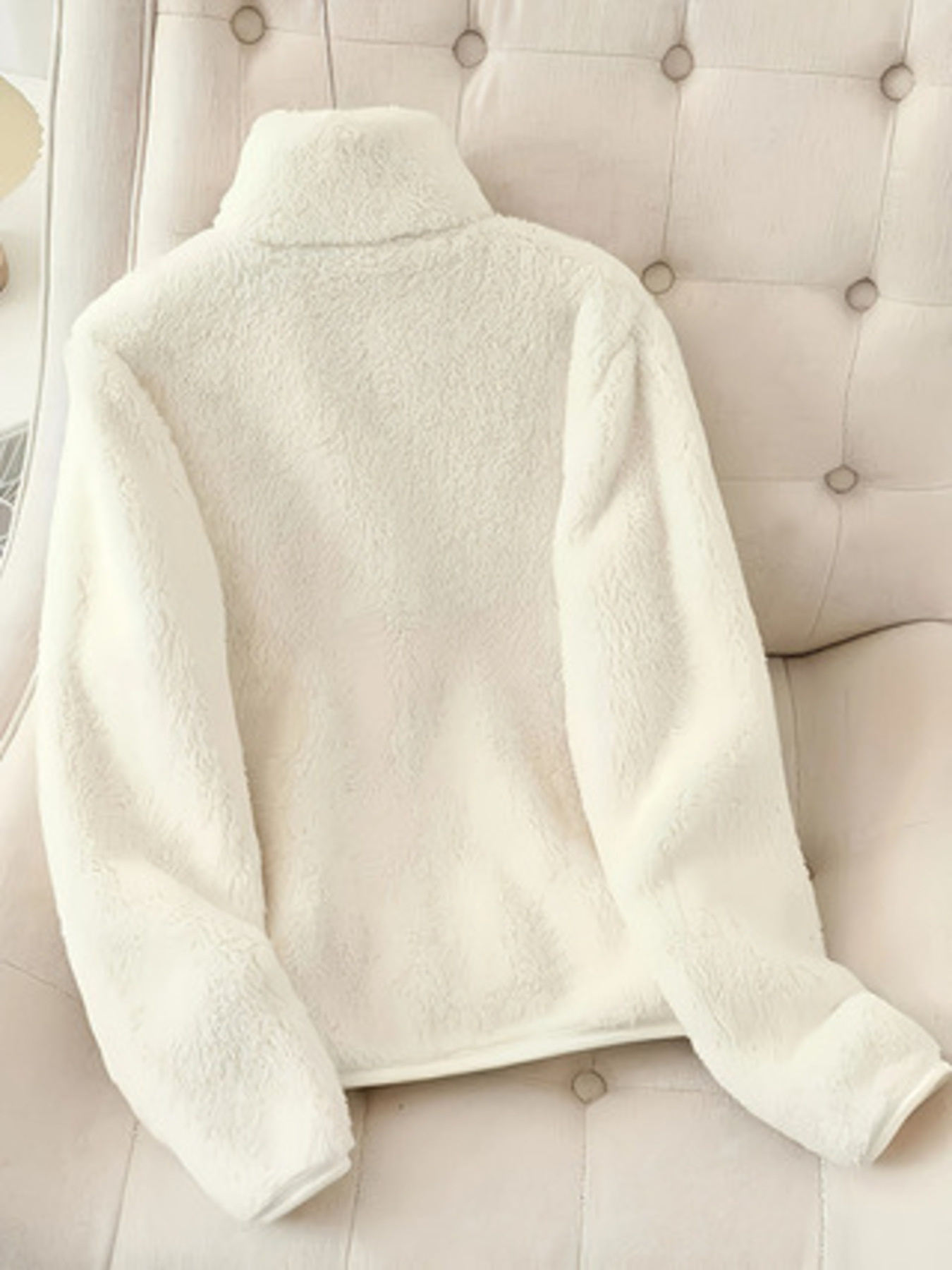 Fleece Long Sleeve Zip-Up Jacket