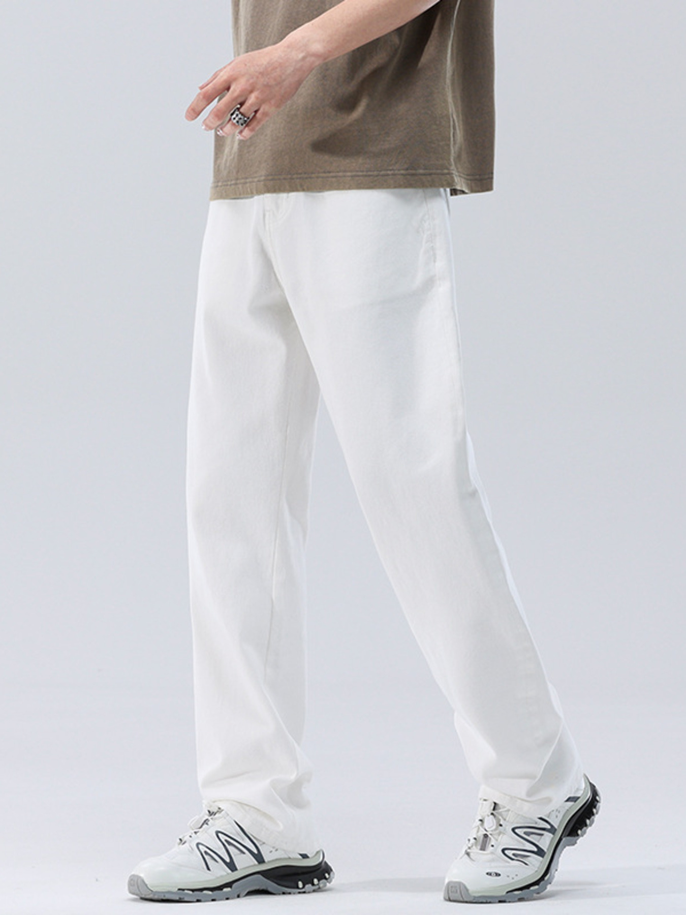 Men's Full Size Wide Leg Jeans Plus Size