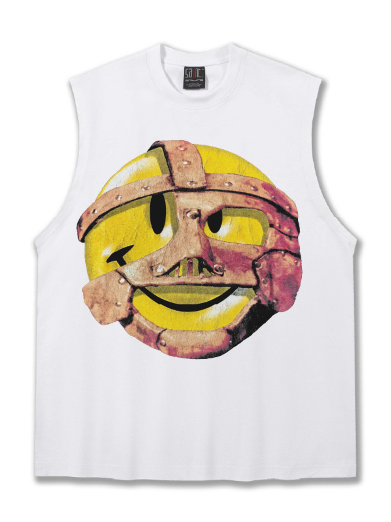 Men's Graphic Round Neck Tank Top