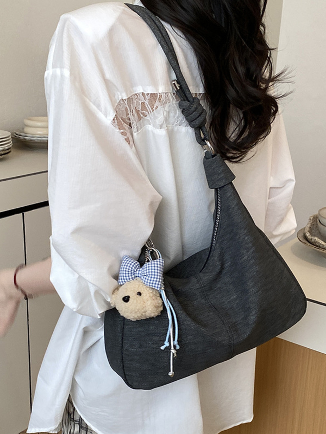 PU Leather Shoulder Bag