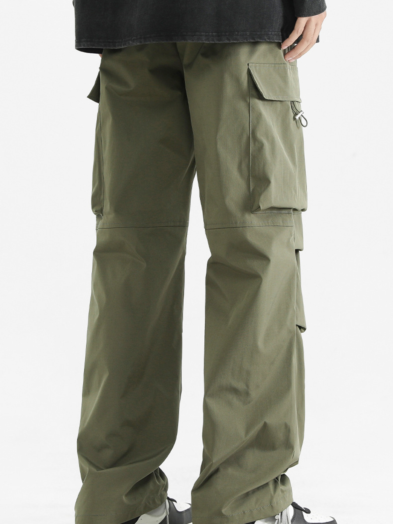 Men's Plus Size Multi-Pocket Cargo Waterproof Pants