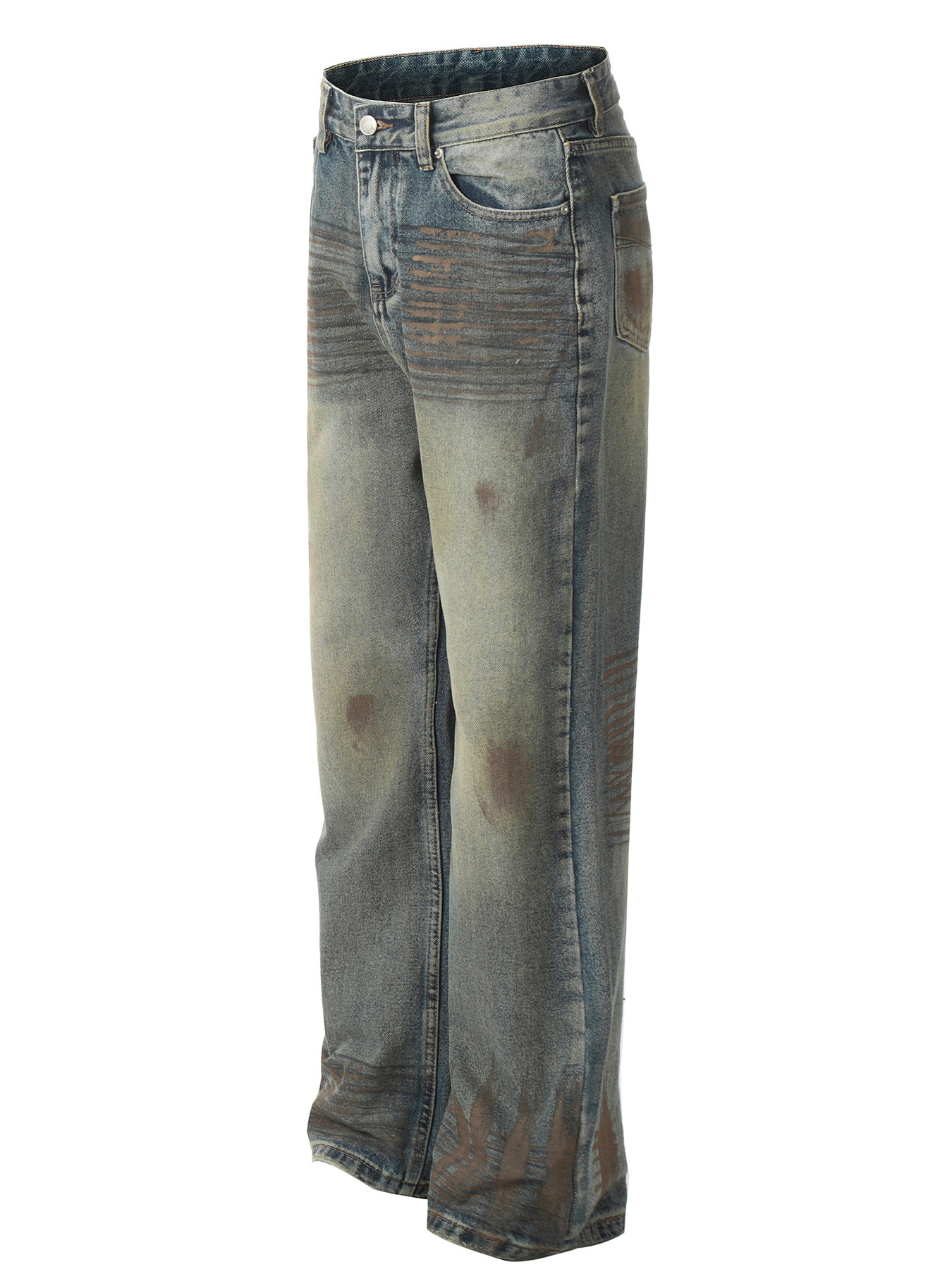 Men's Wide Leg Jeans