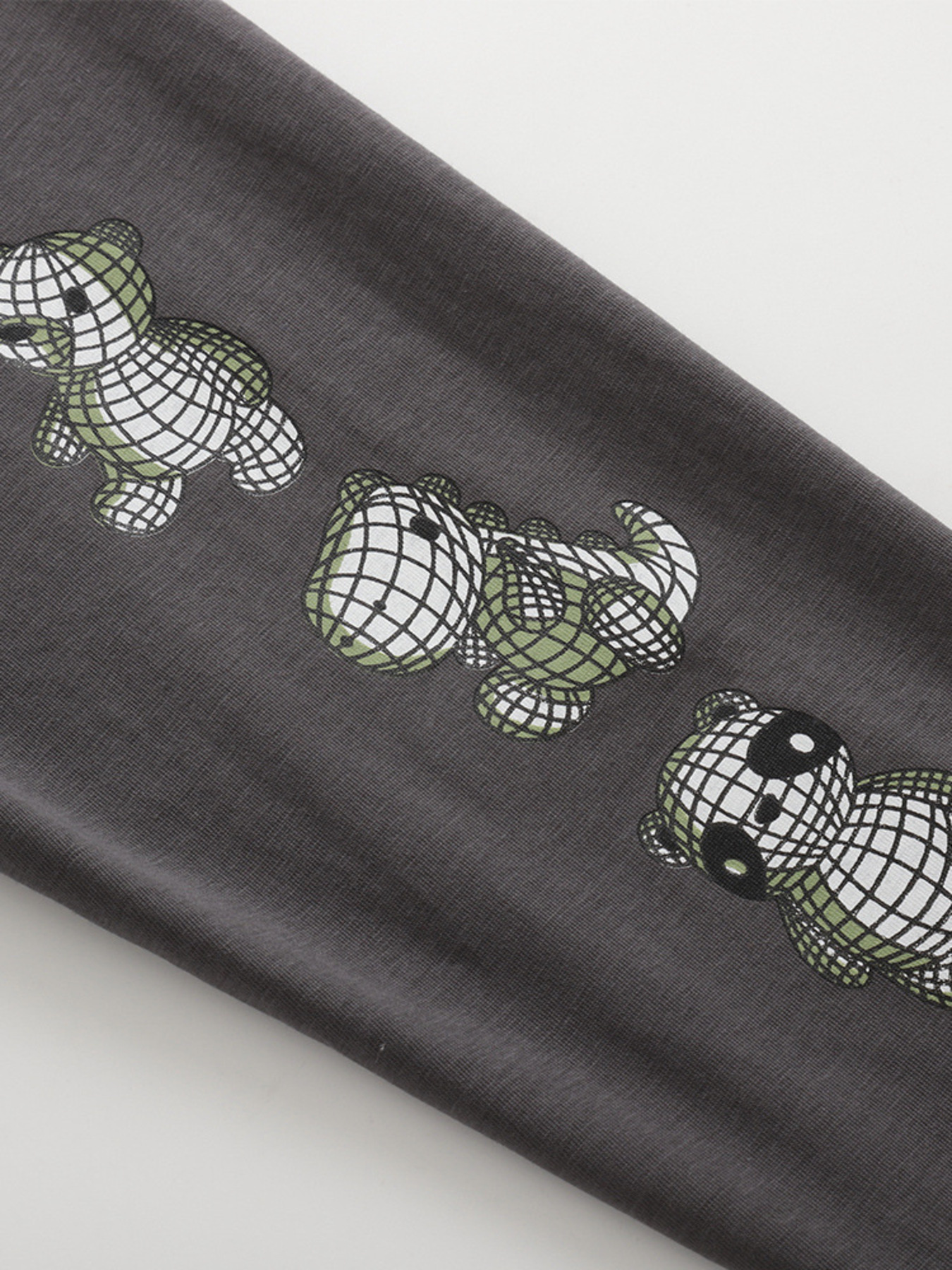 Children's Graphic Round Neck Top and Pants Set