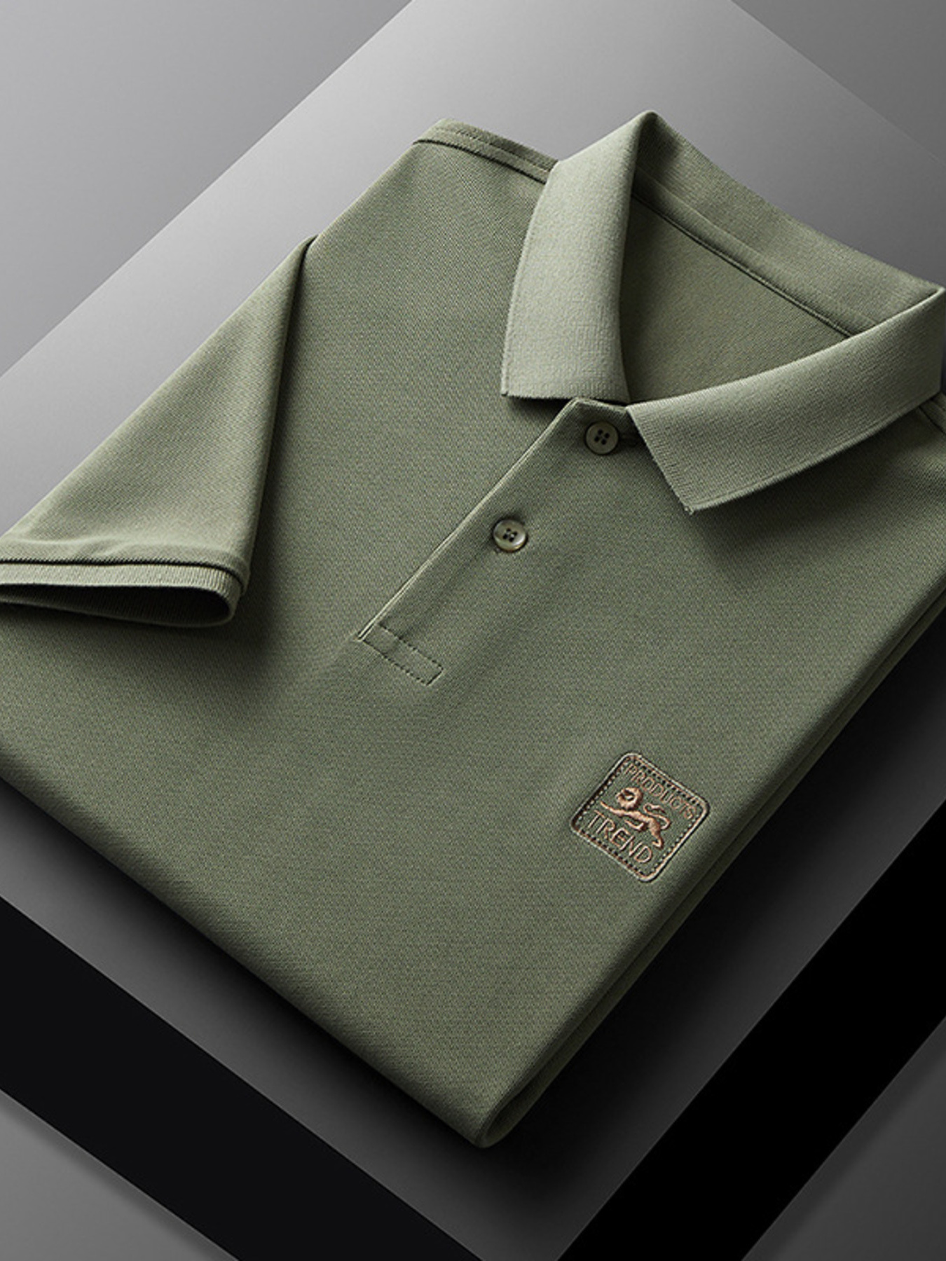 Men's Plus Size Breathable Short Sleeve Polo