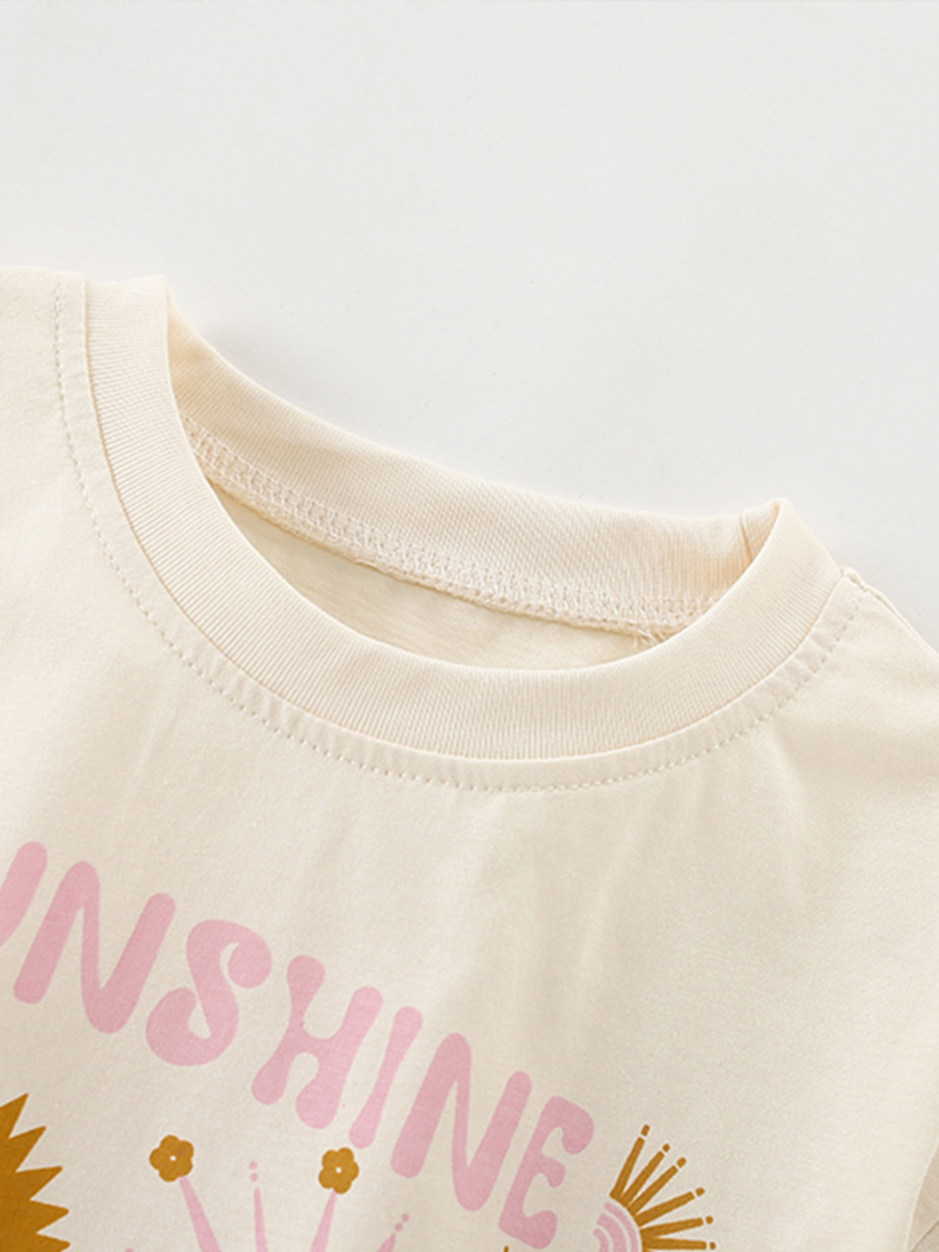 Children's Graphic Tee & Textured Shorts Set