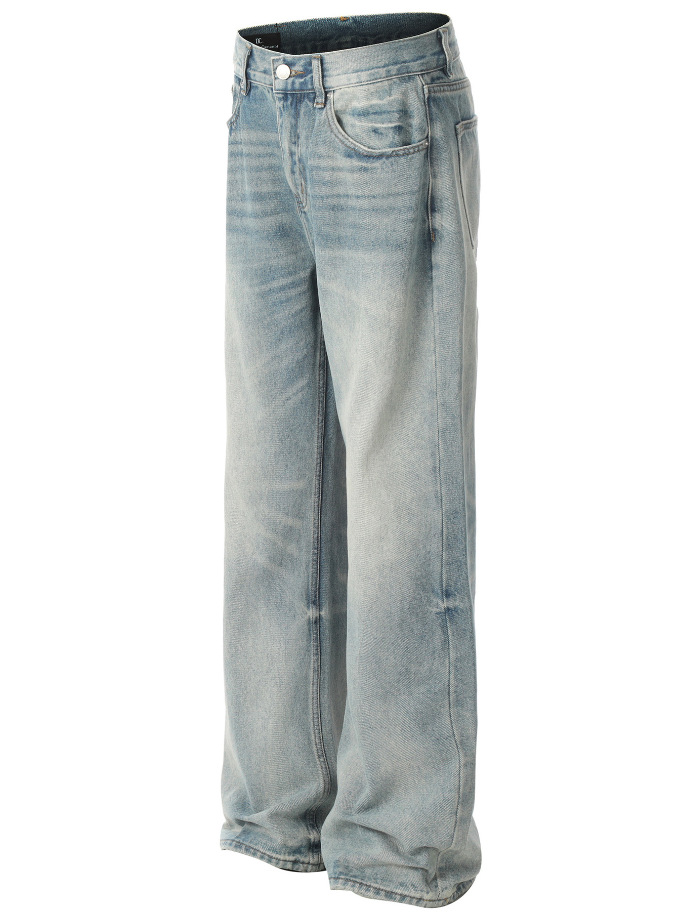 Men's Wash Loose Fit Jeans
