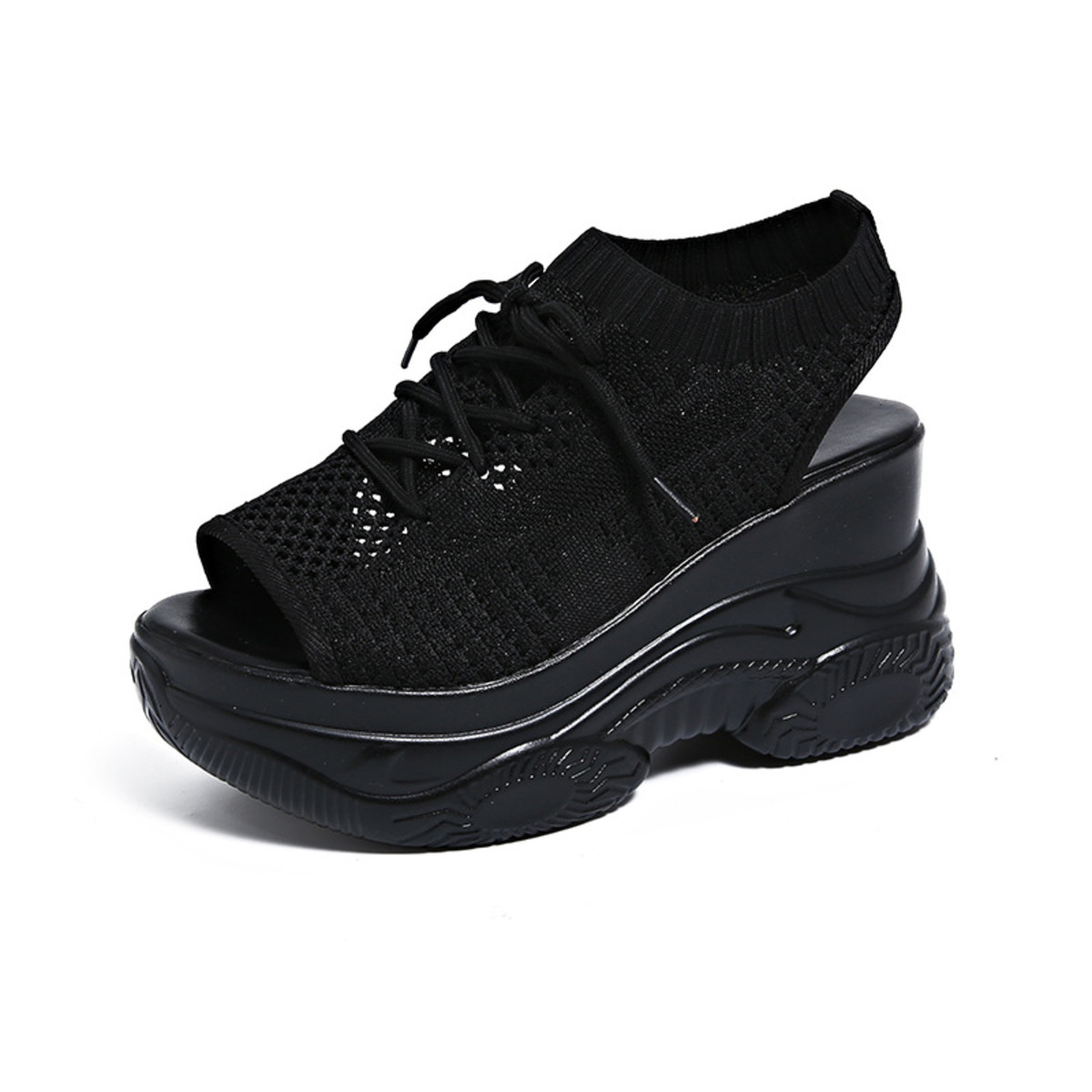 Lace Up Platform Sandals