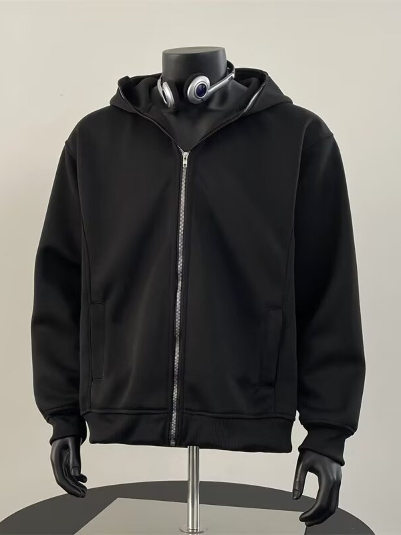 Men's Zip Up Long Sleeve Hoodie