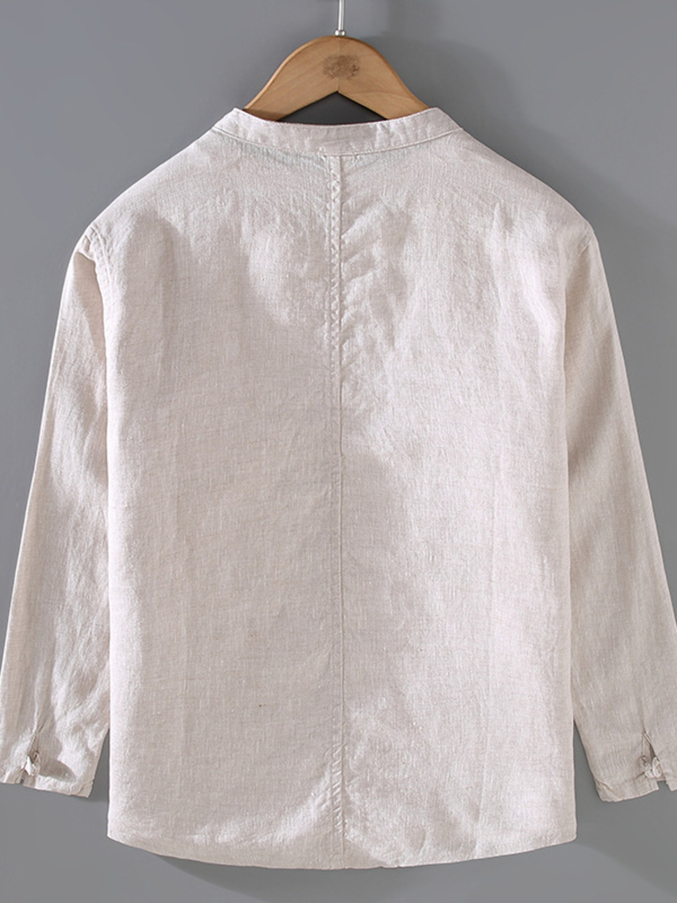 Men's Plus Size Button Up Long Sleeve Shirt