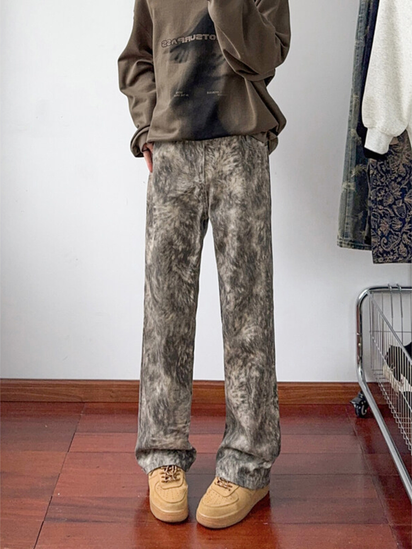 Men's Full Size Loose Fit Jeans Plus Size