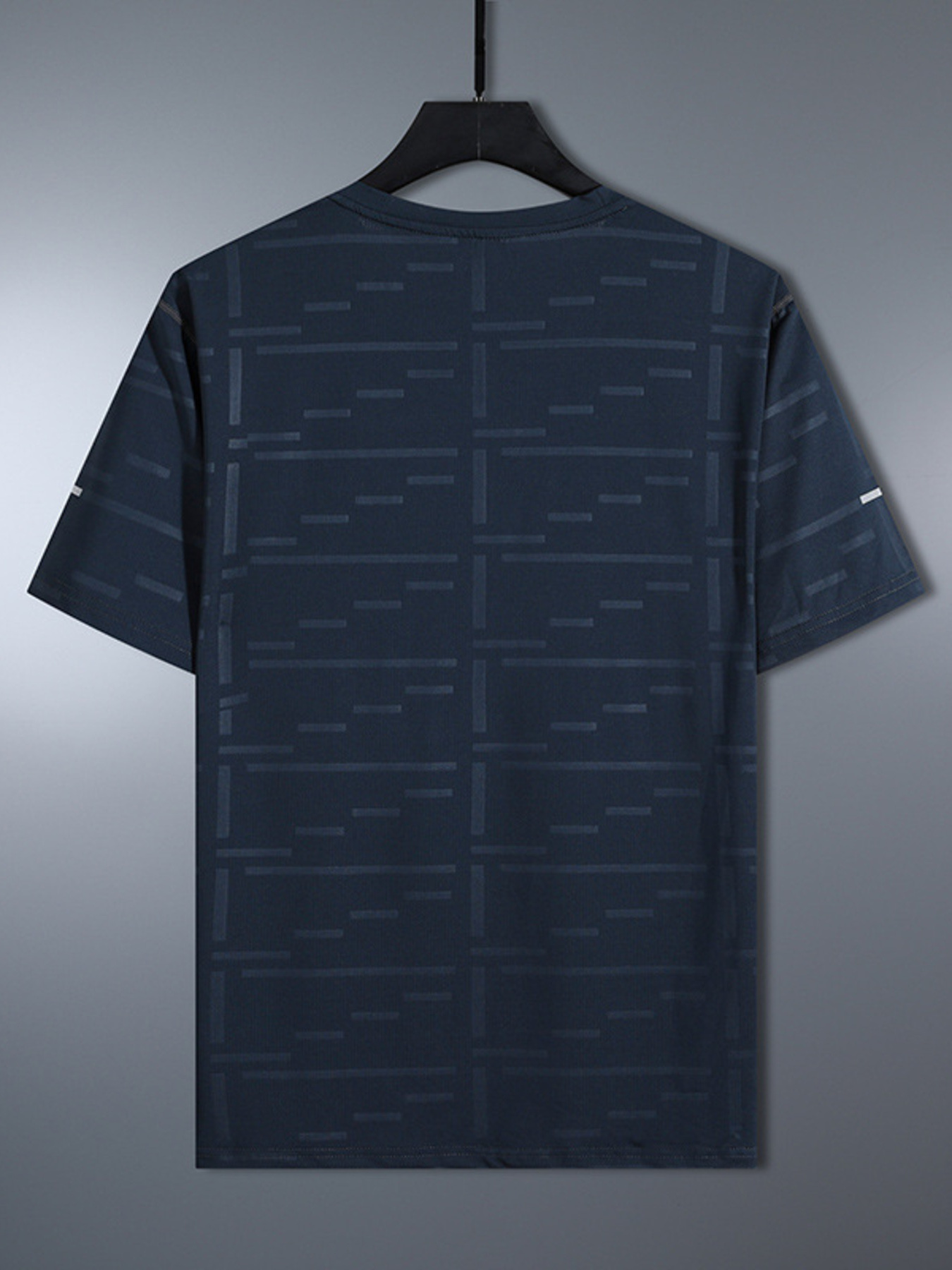 Men's Plus Size Round Neck Short Sleeve T-Shirt