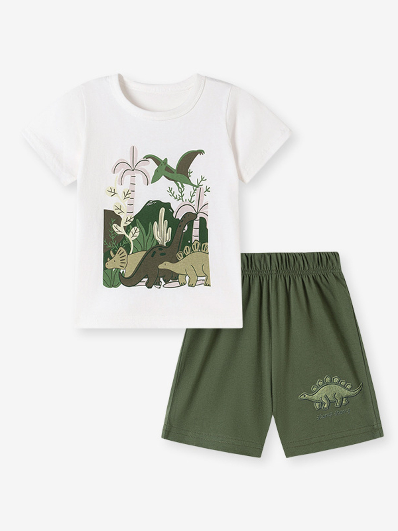 Children's Graphic T-Shirt & Shorts Set