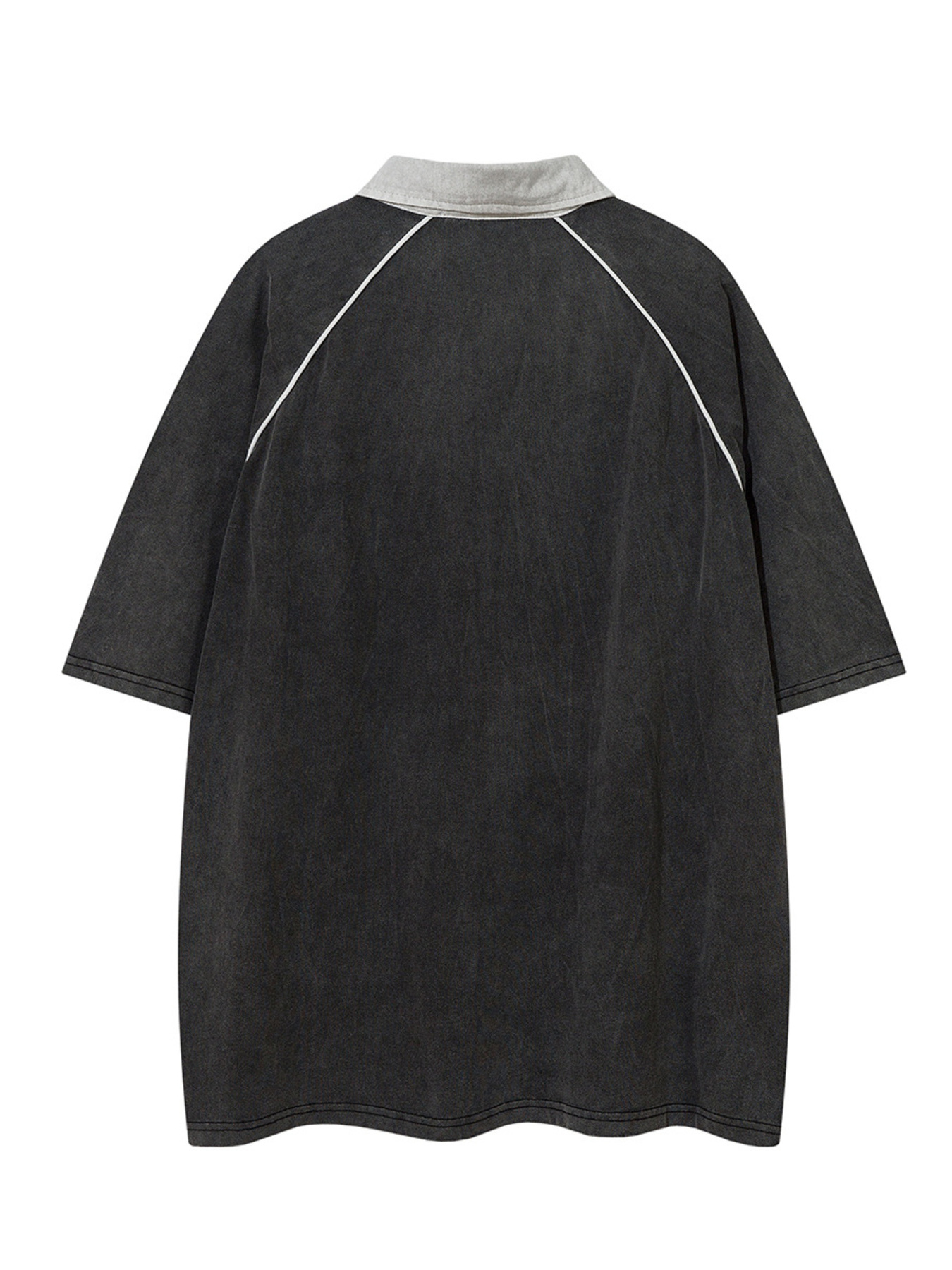 Men's Letter Graphic Short Sleeve Polo