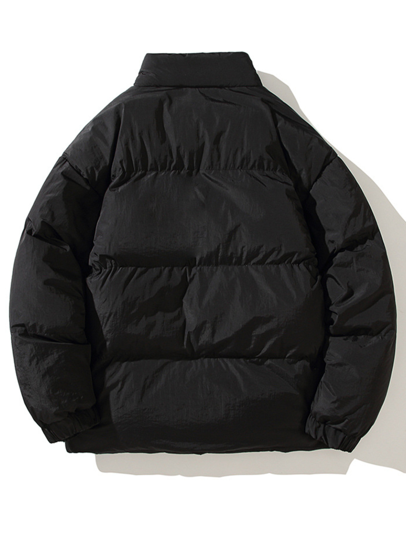 Men's Full Size Zip Up Fleece Puffer Jacket Plus Size