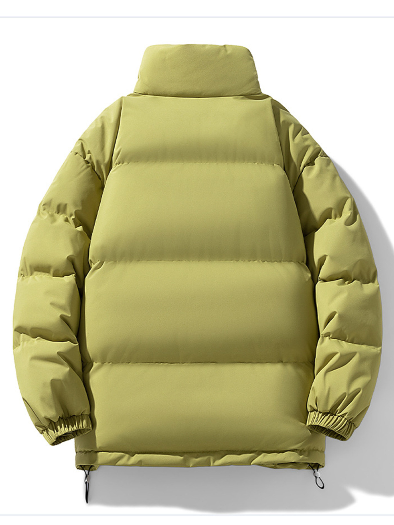 Men's Full Size Padded Stand Collar Winter Coat Plus Size