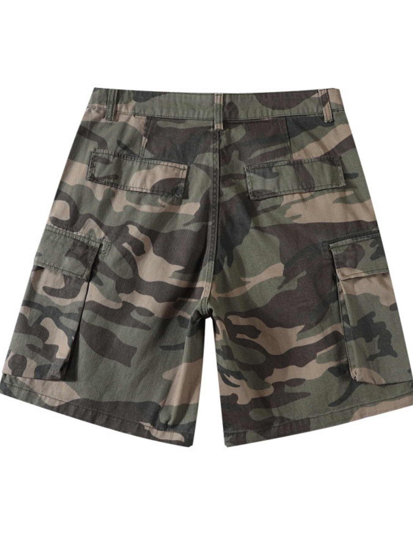 Men's Full Size Camouflage Cargo Shorts Plus Size