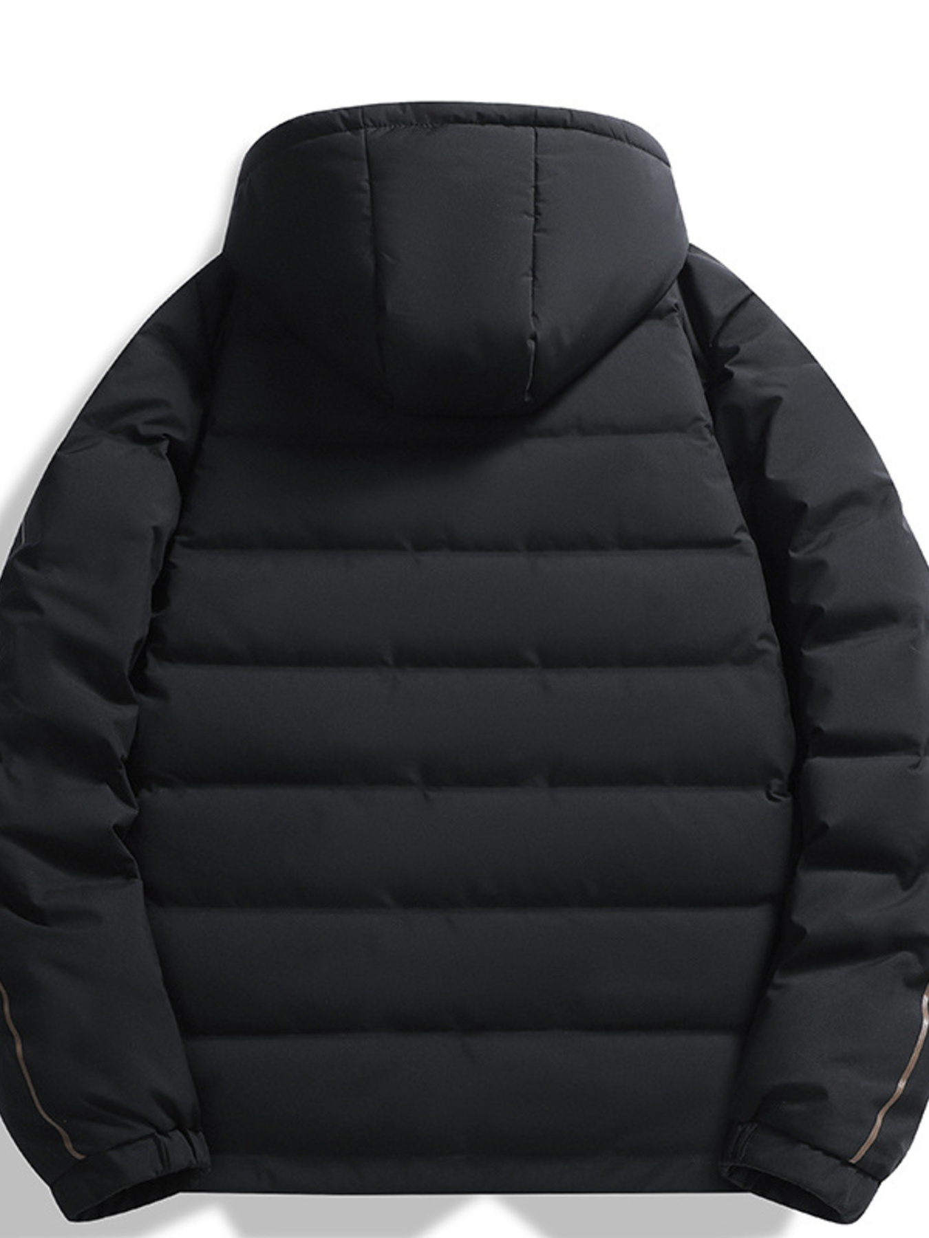 Men's Plus Size Warm Padded Hooded Winter Puffer Jacket