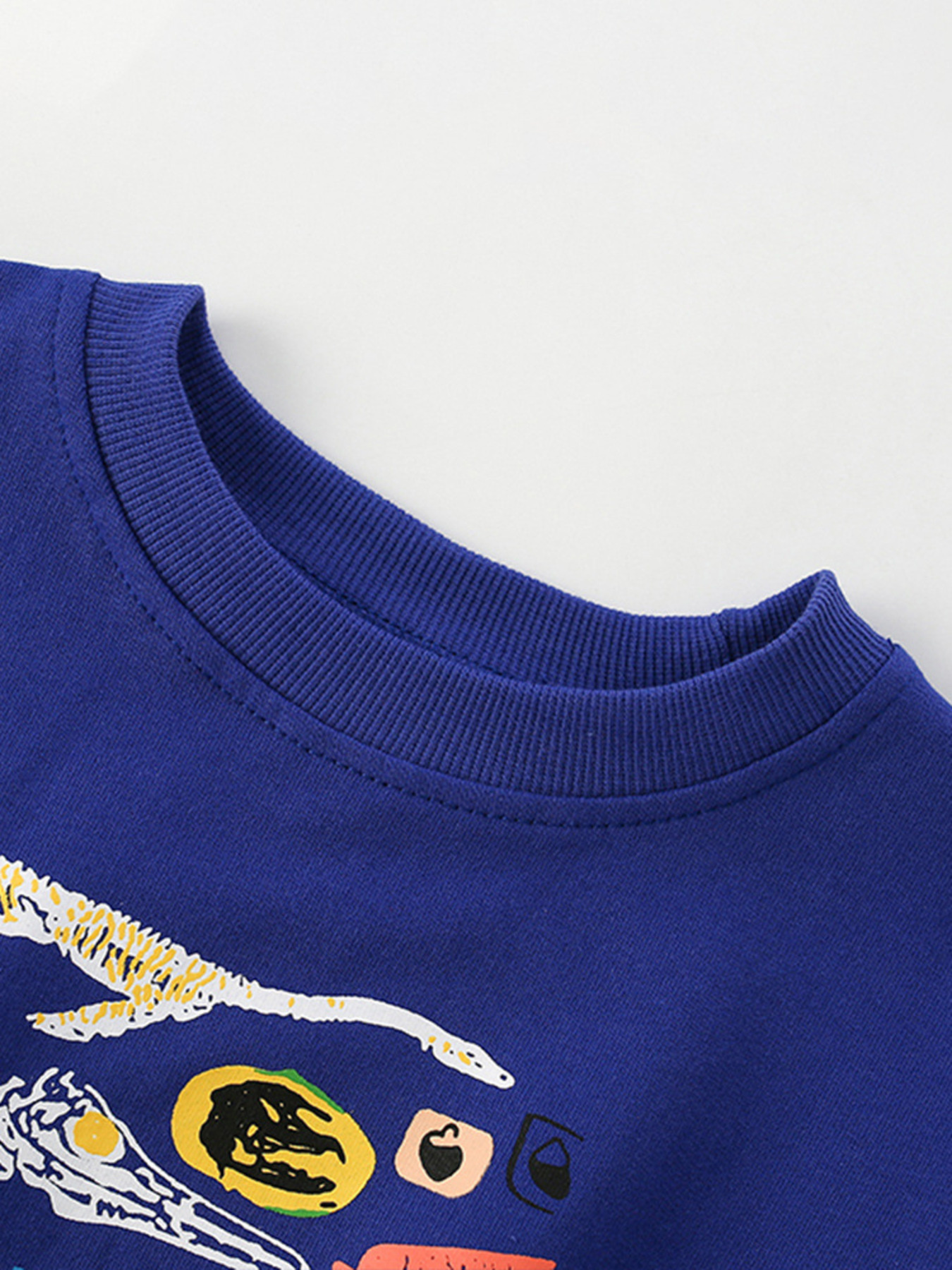 Children's Dinosaur Crew Neck Sweatshirt