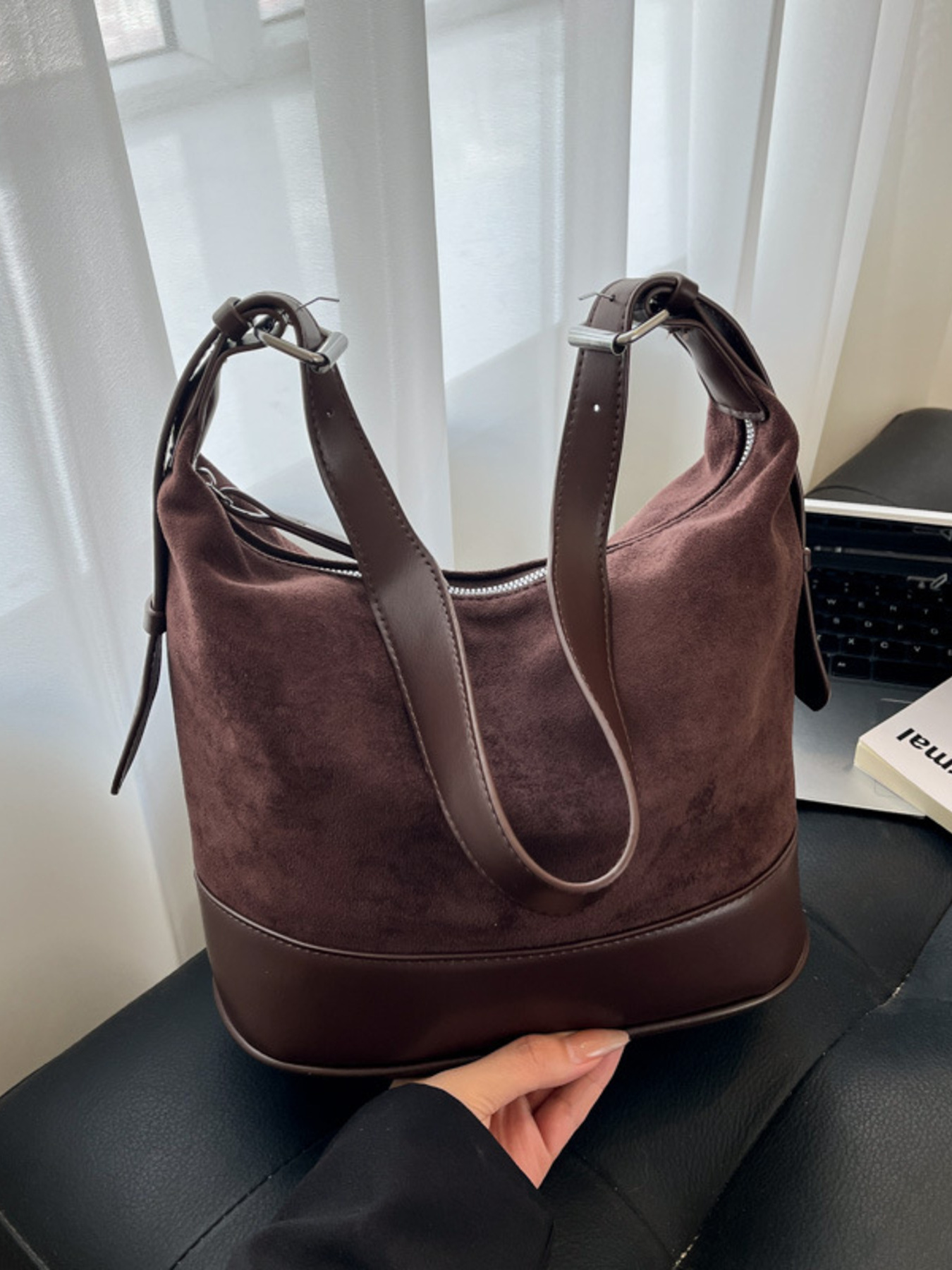Adjustable Strap Tote Bag