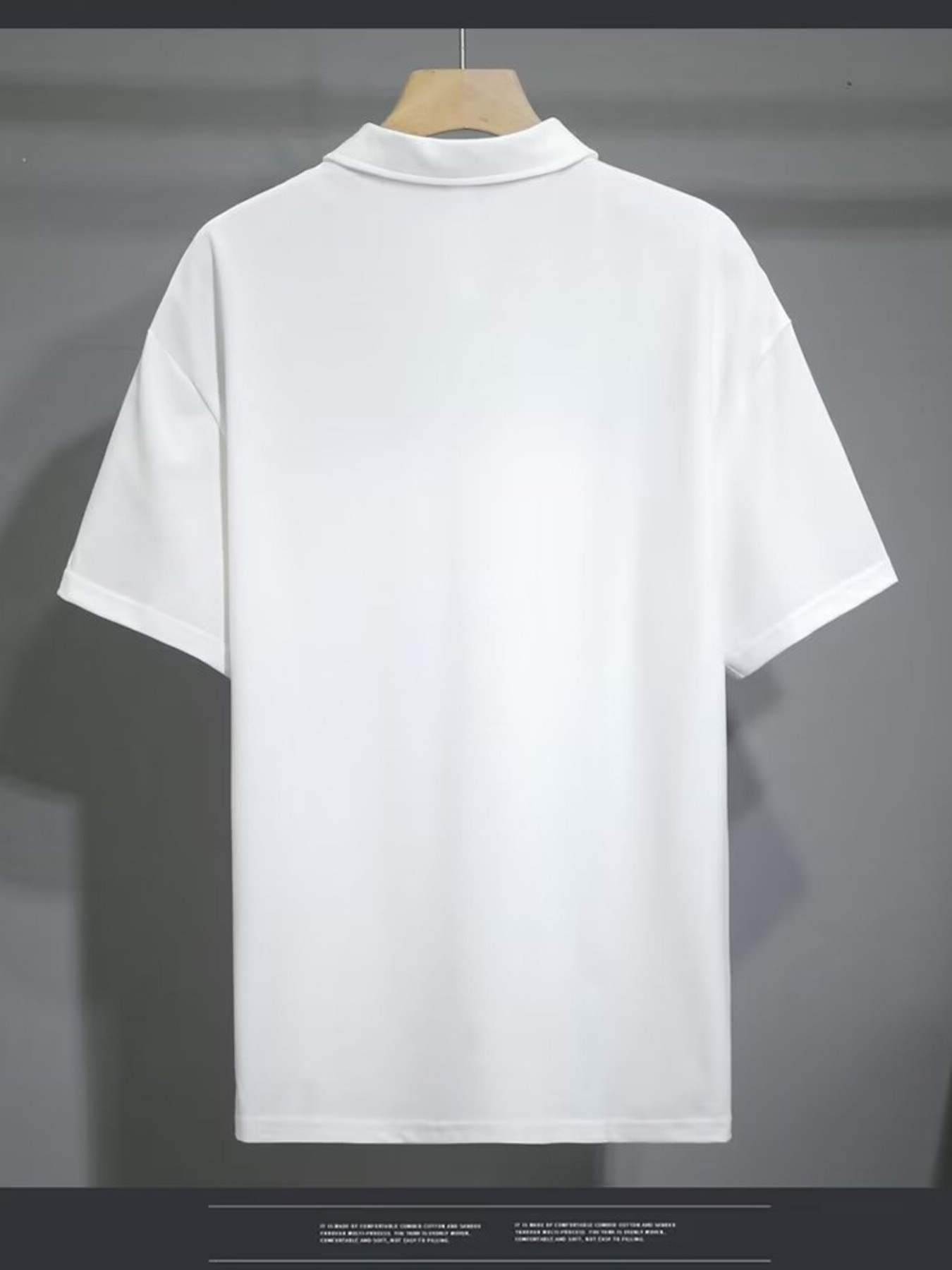 Men's Plus Size Color Block Polo with Pocket