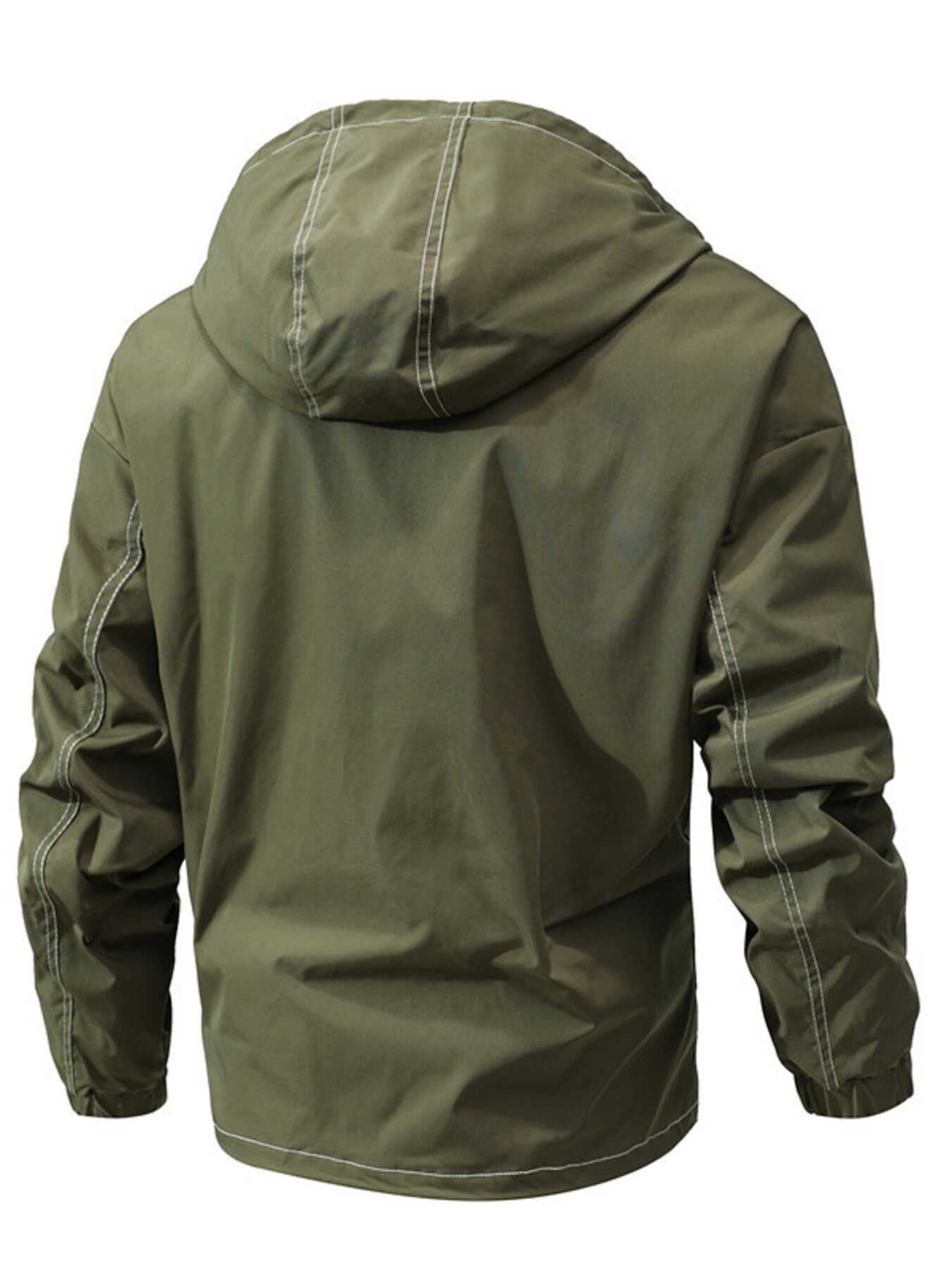 Men's Plus Size Hooded Windproof Outdoor Jacket