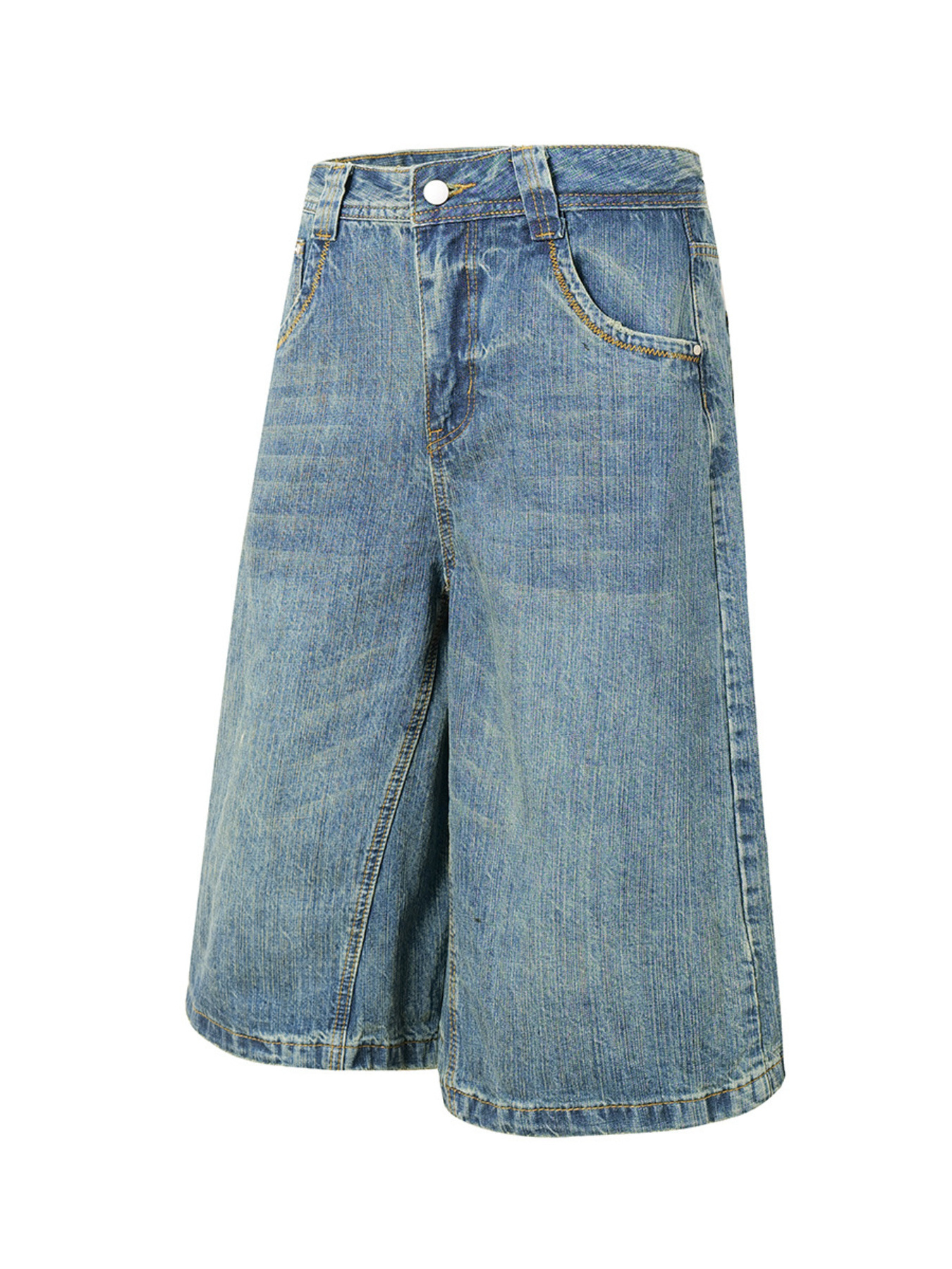 Men's Loose Fit Denim Shorts