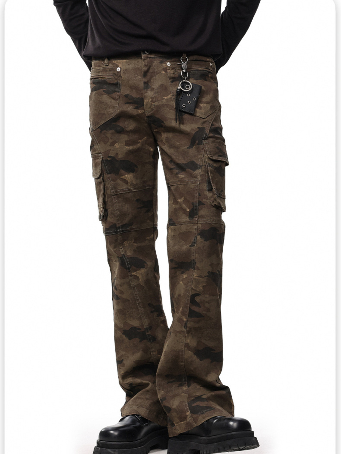 Men's Vintage Camo Cargo Pants