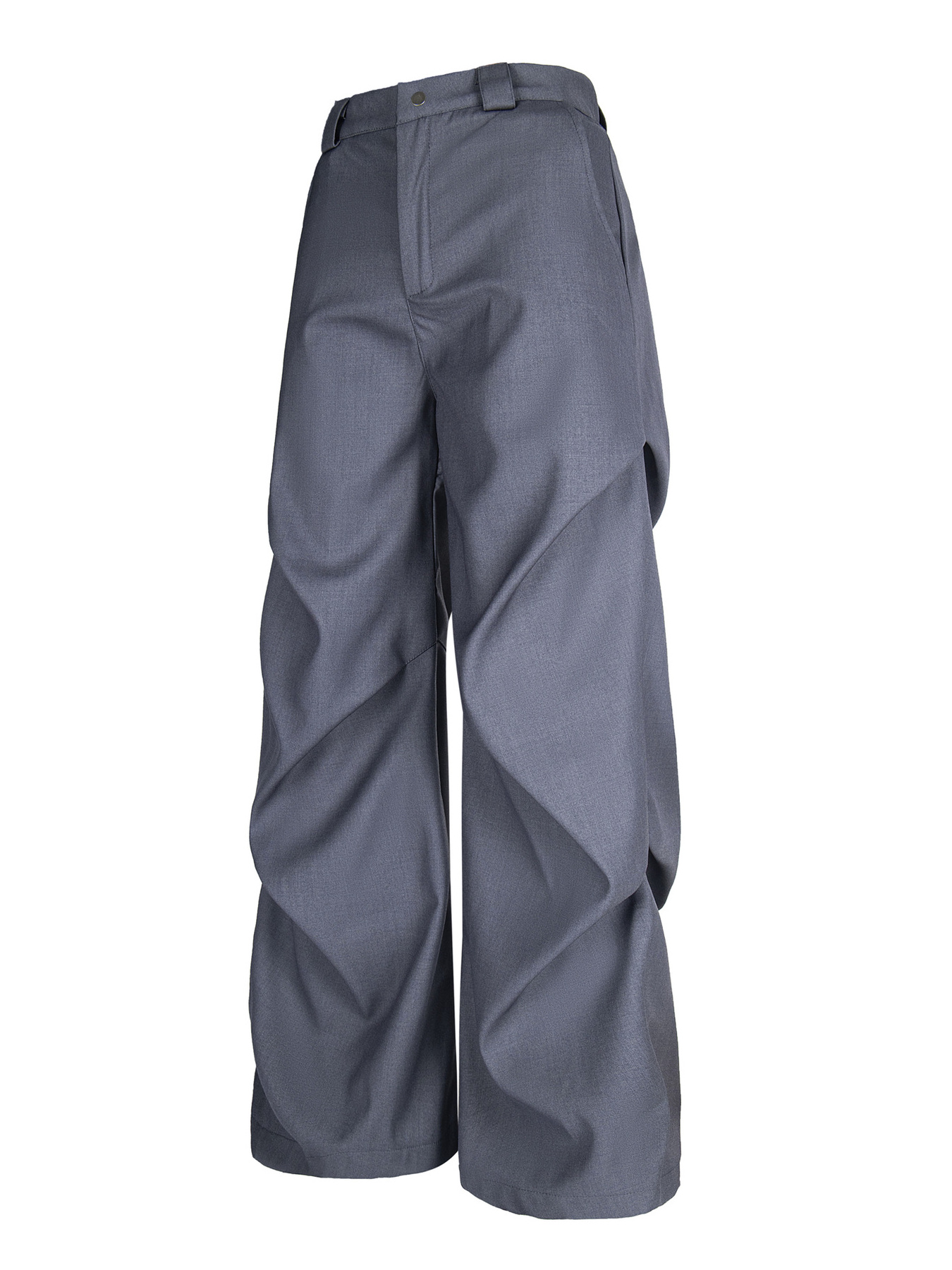 Men's Wide Leg High Waist Pants