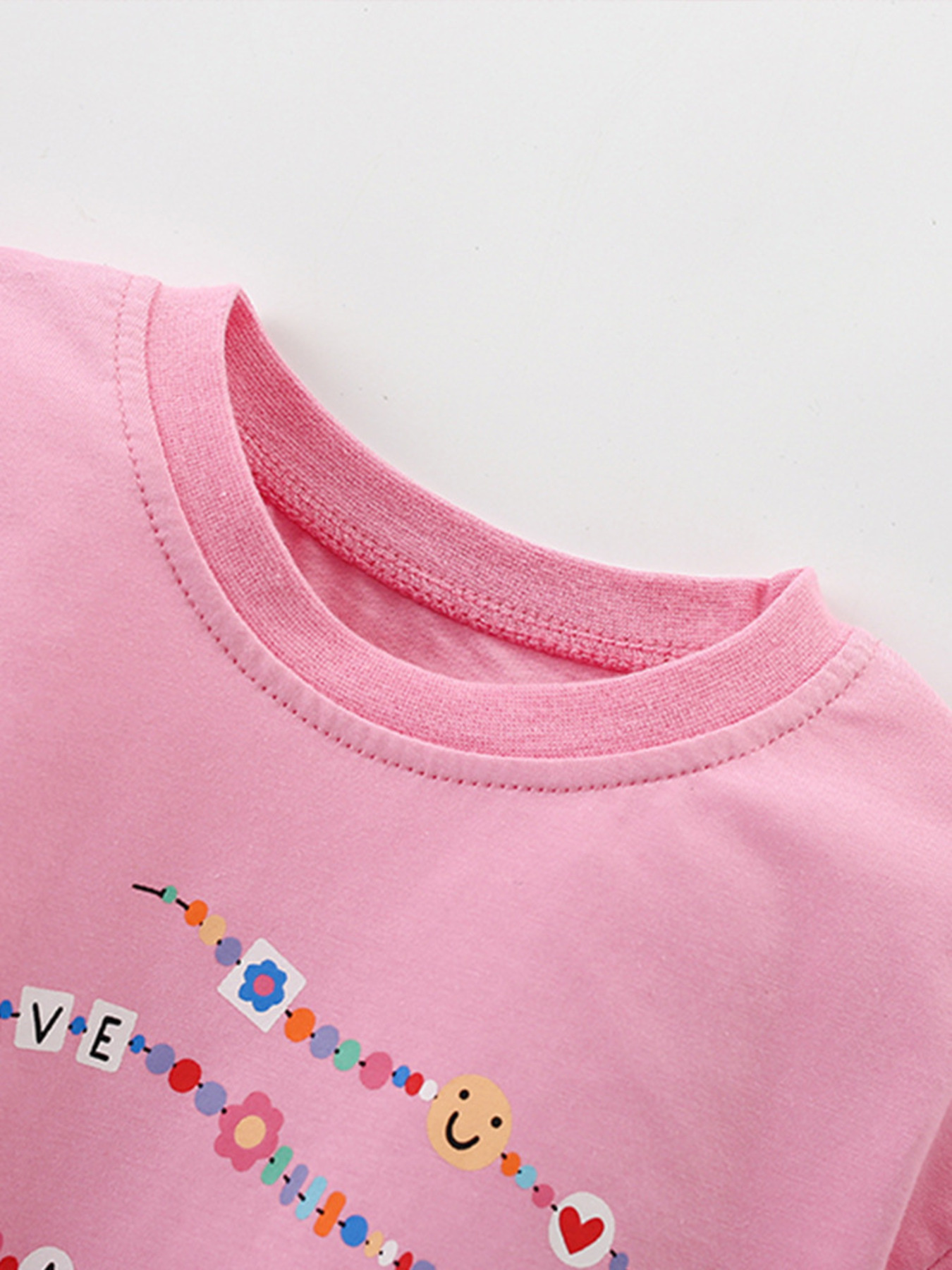 Children's 'Love and Positive Vibes' Graphic T-Shirt