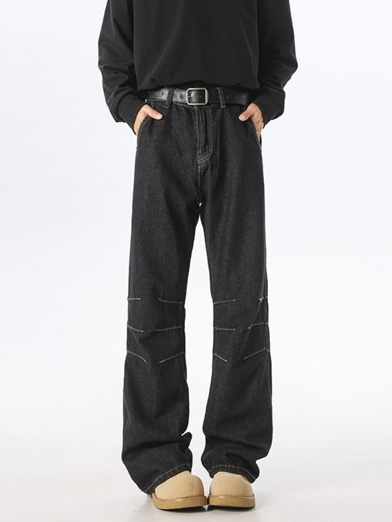 Men's Wide Leg Jeans