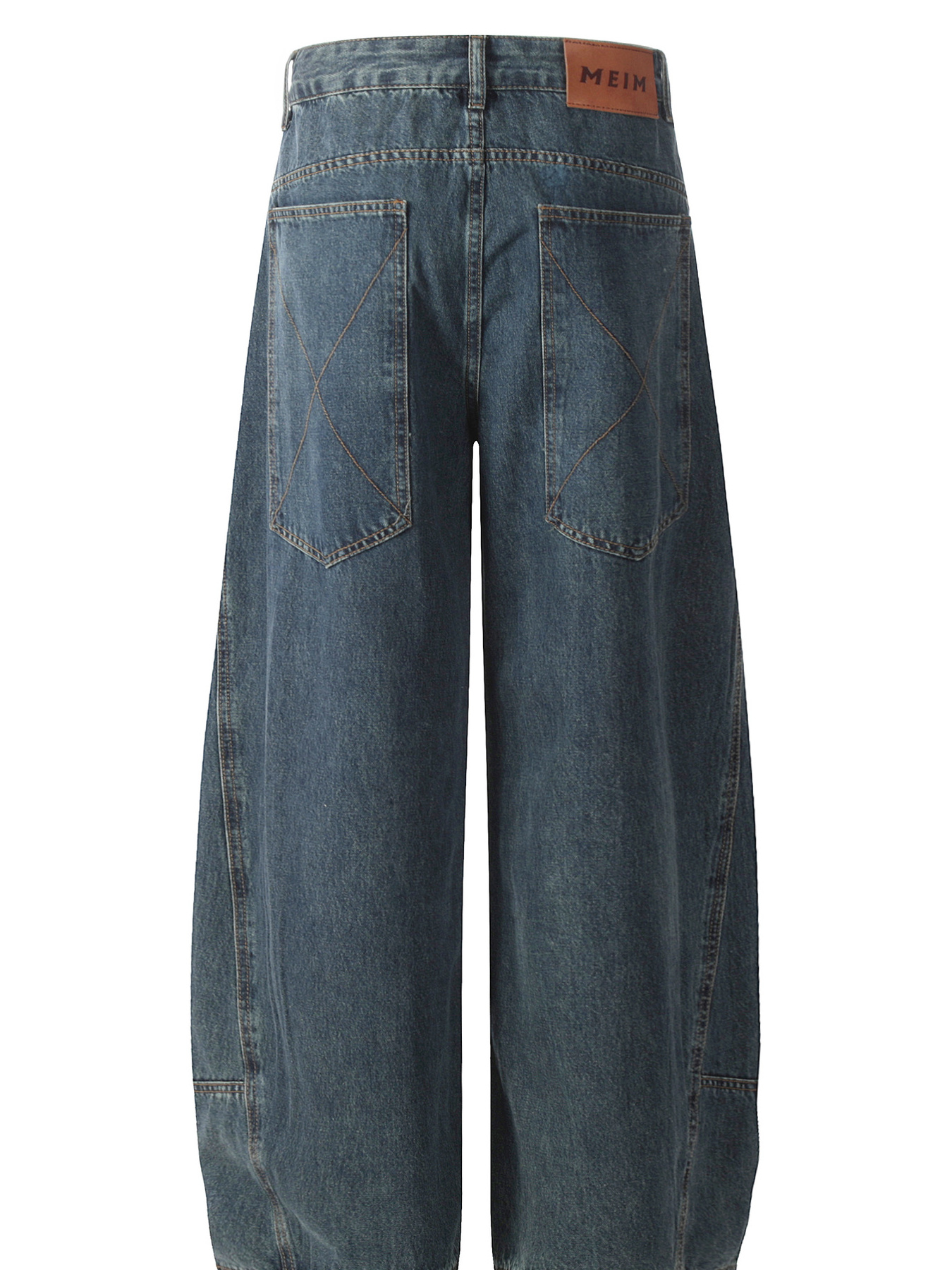 Men's Vintage Wide Leg Baggy Jeans