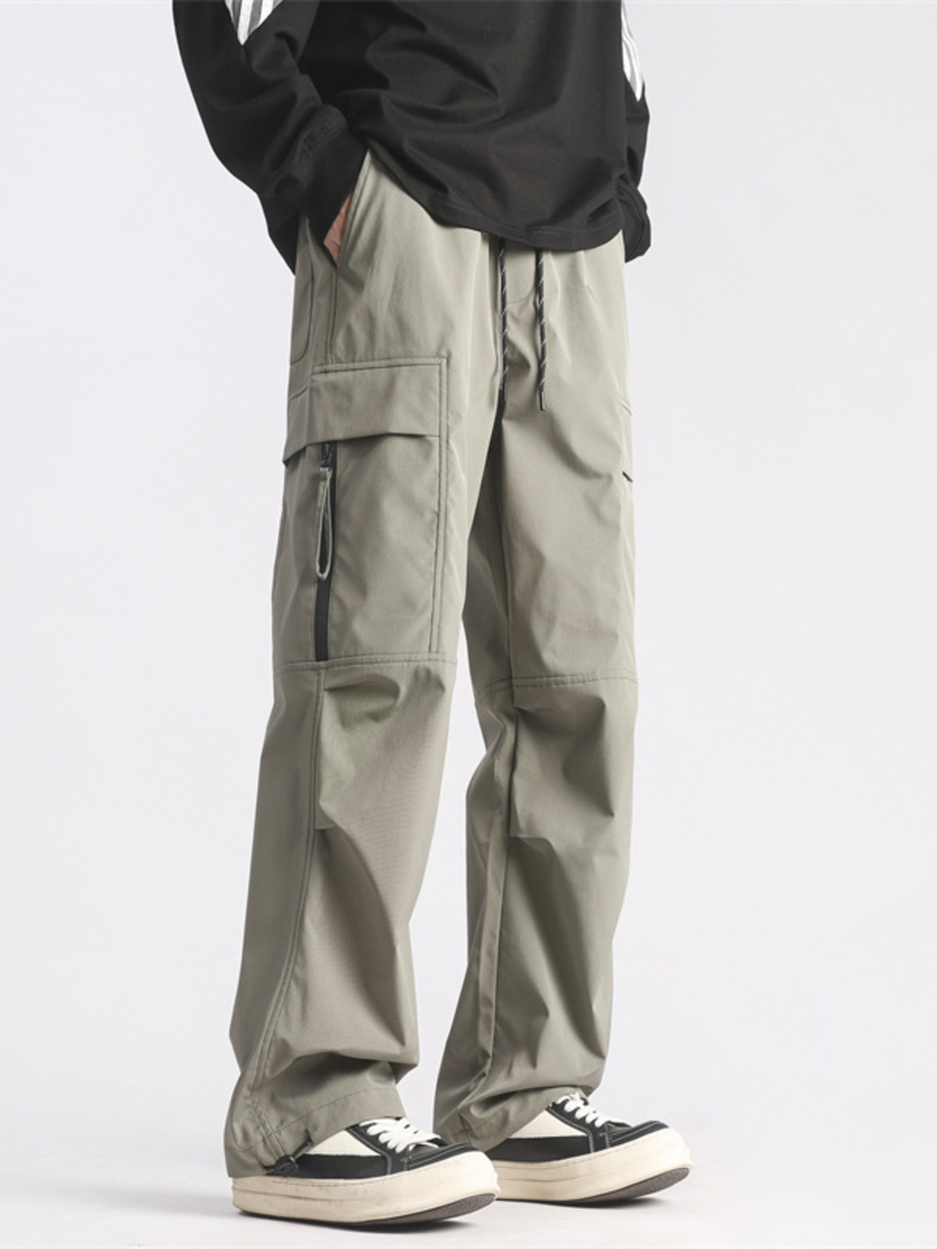 Men's Plus Size Loose Fit Cargo Pants