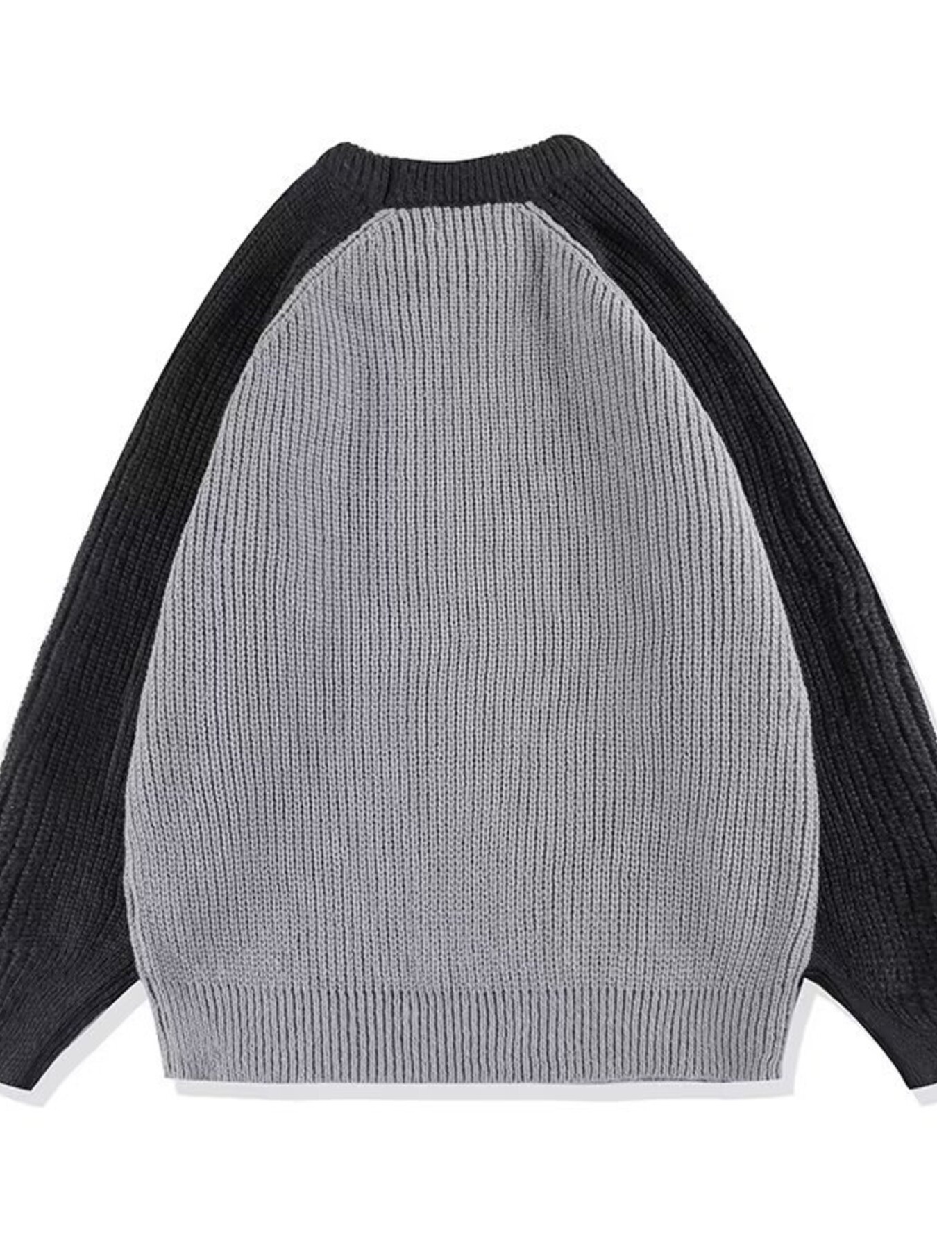 Men's Round Neck Raglan Sleeve Sweater